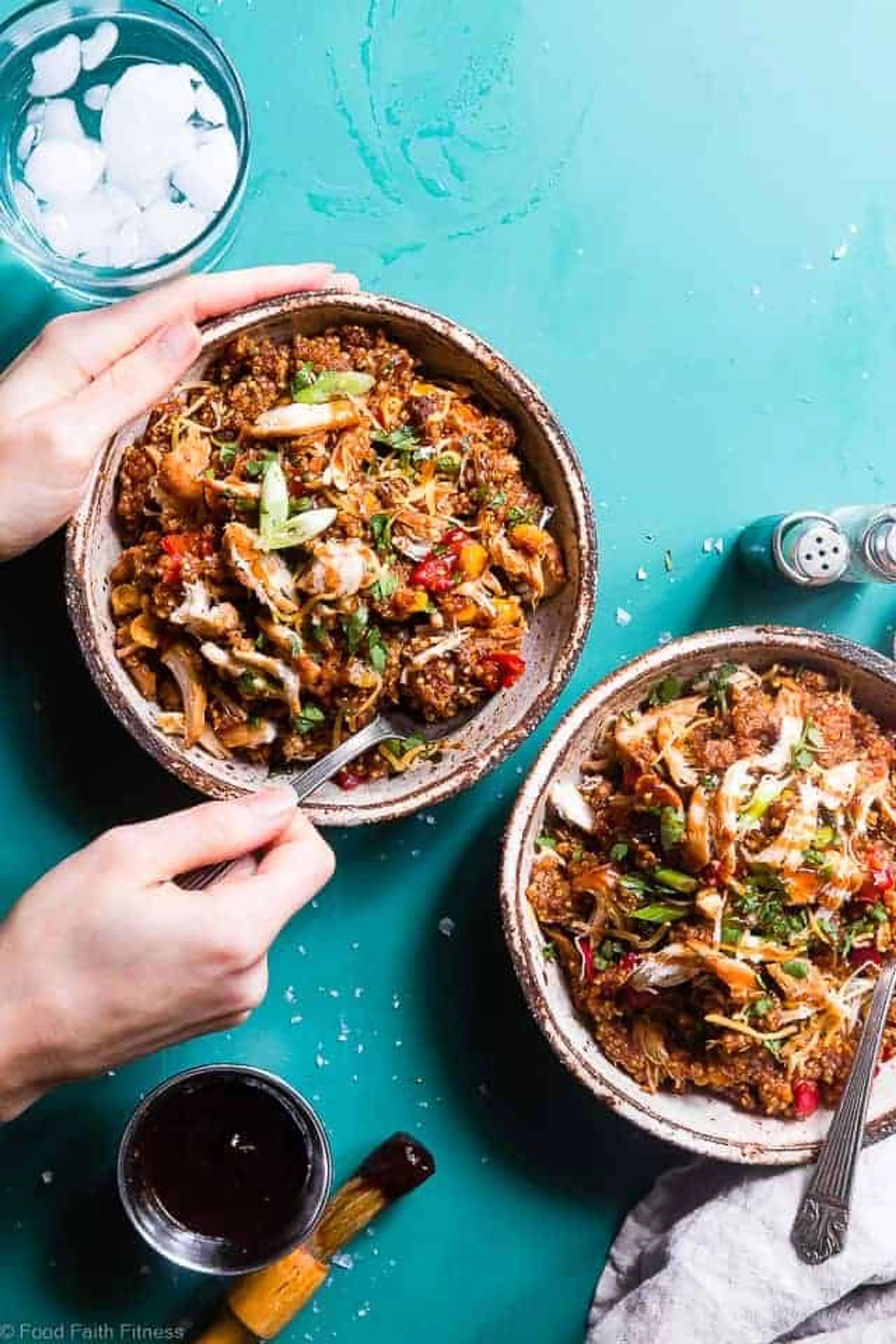 BBQ Chicken Quinoa Casserole