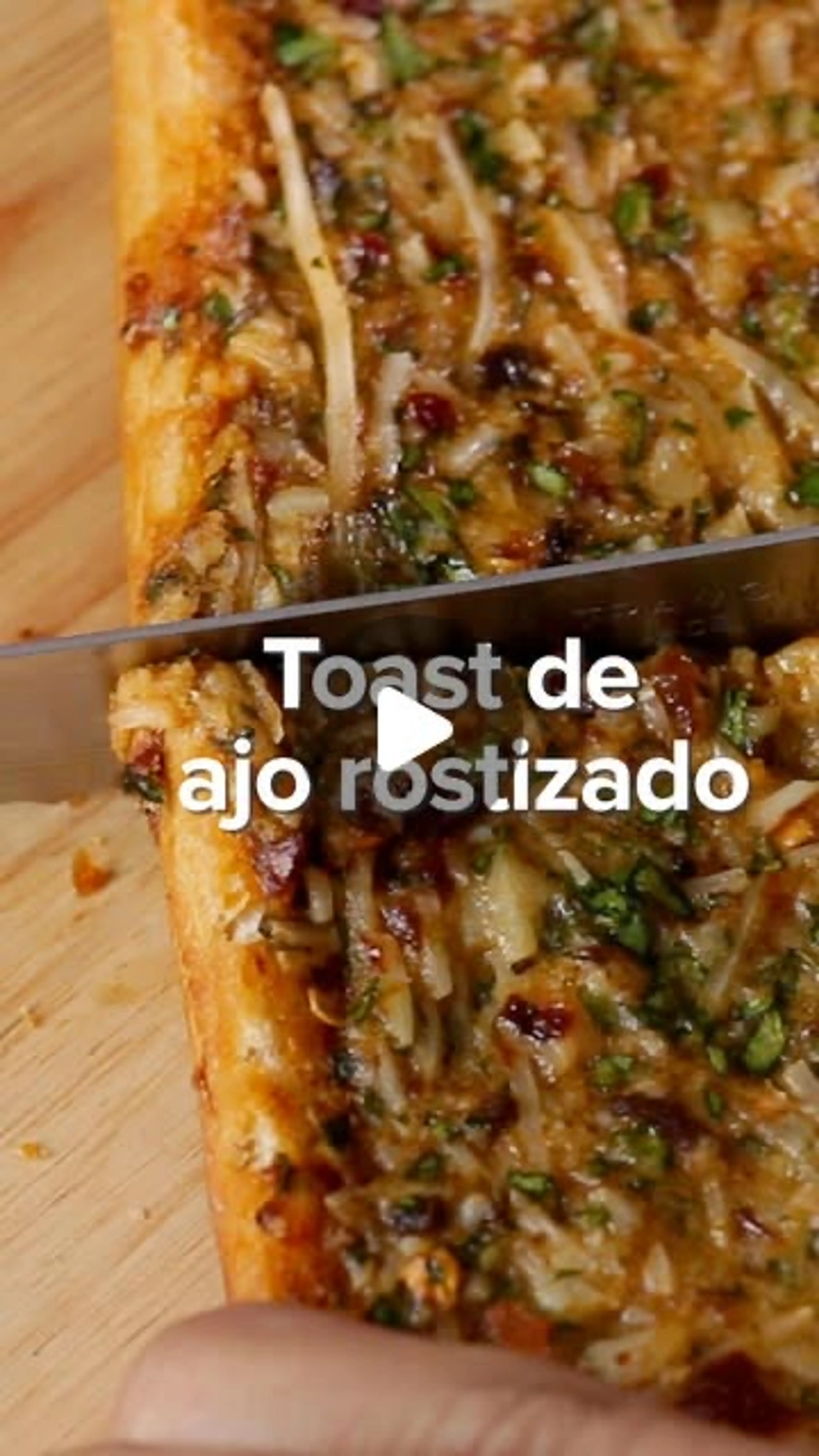 Tostada De Ajo Rostizado