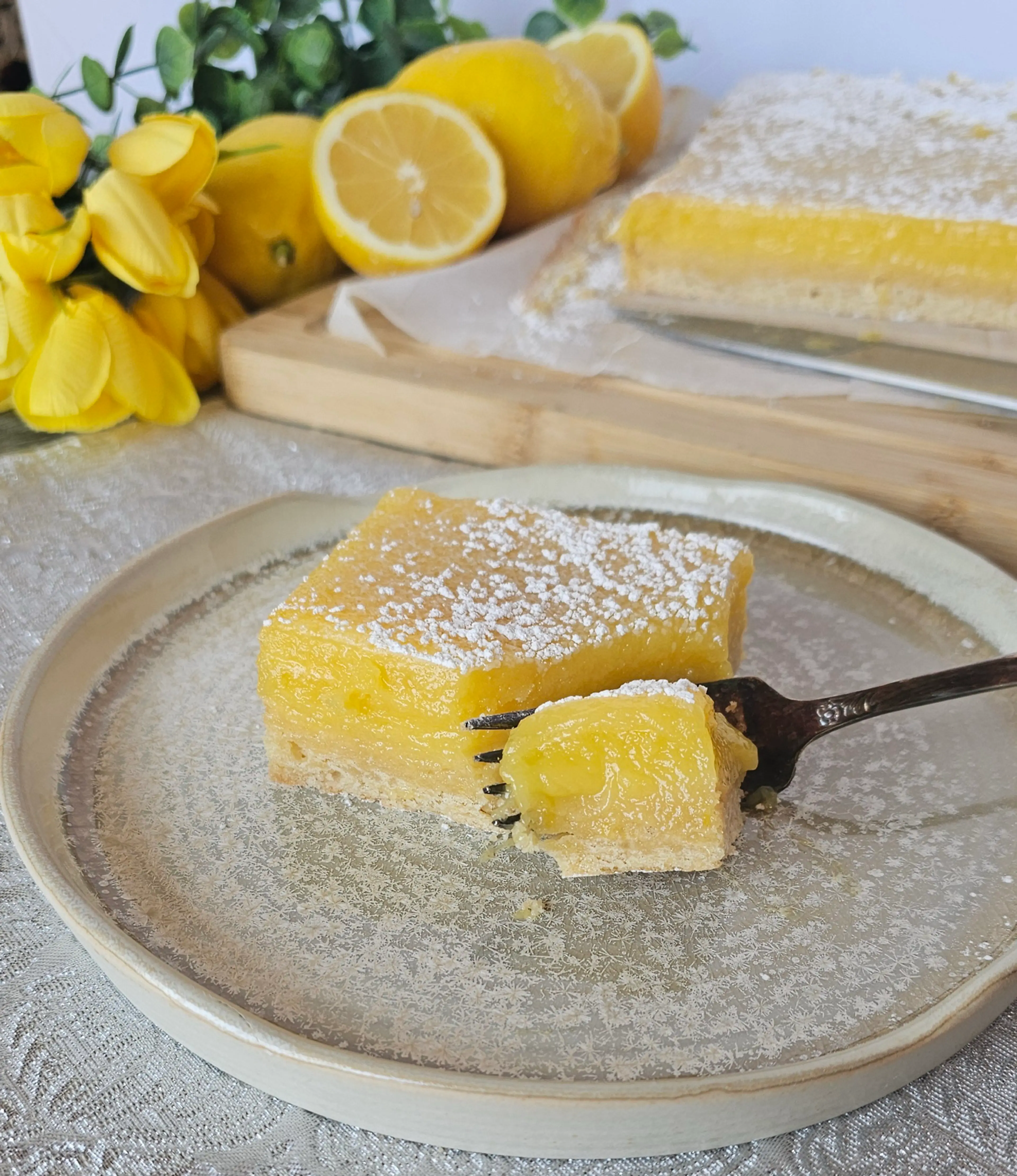Gluten-Free Lemon Squares