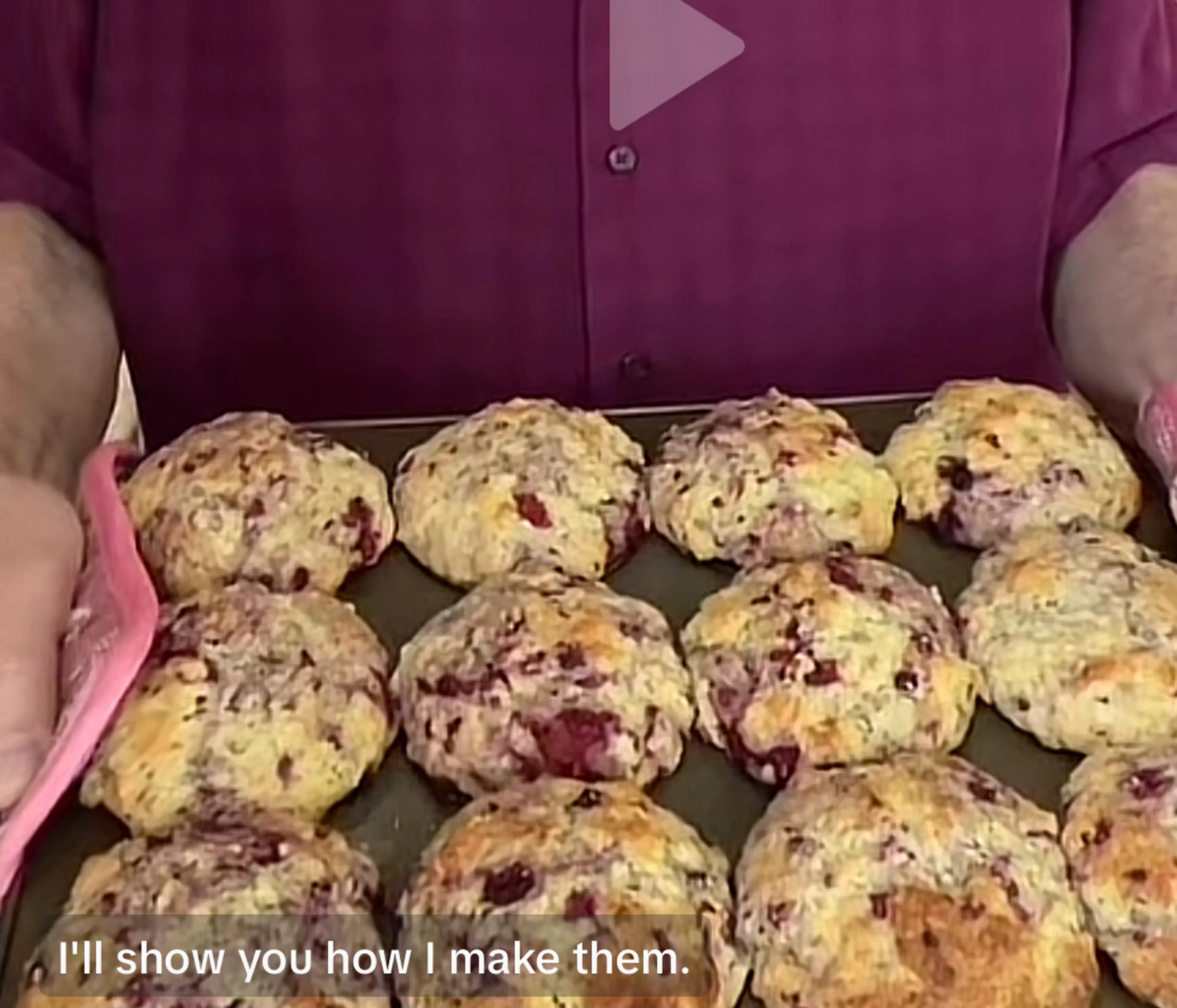 Raspberry Muffins