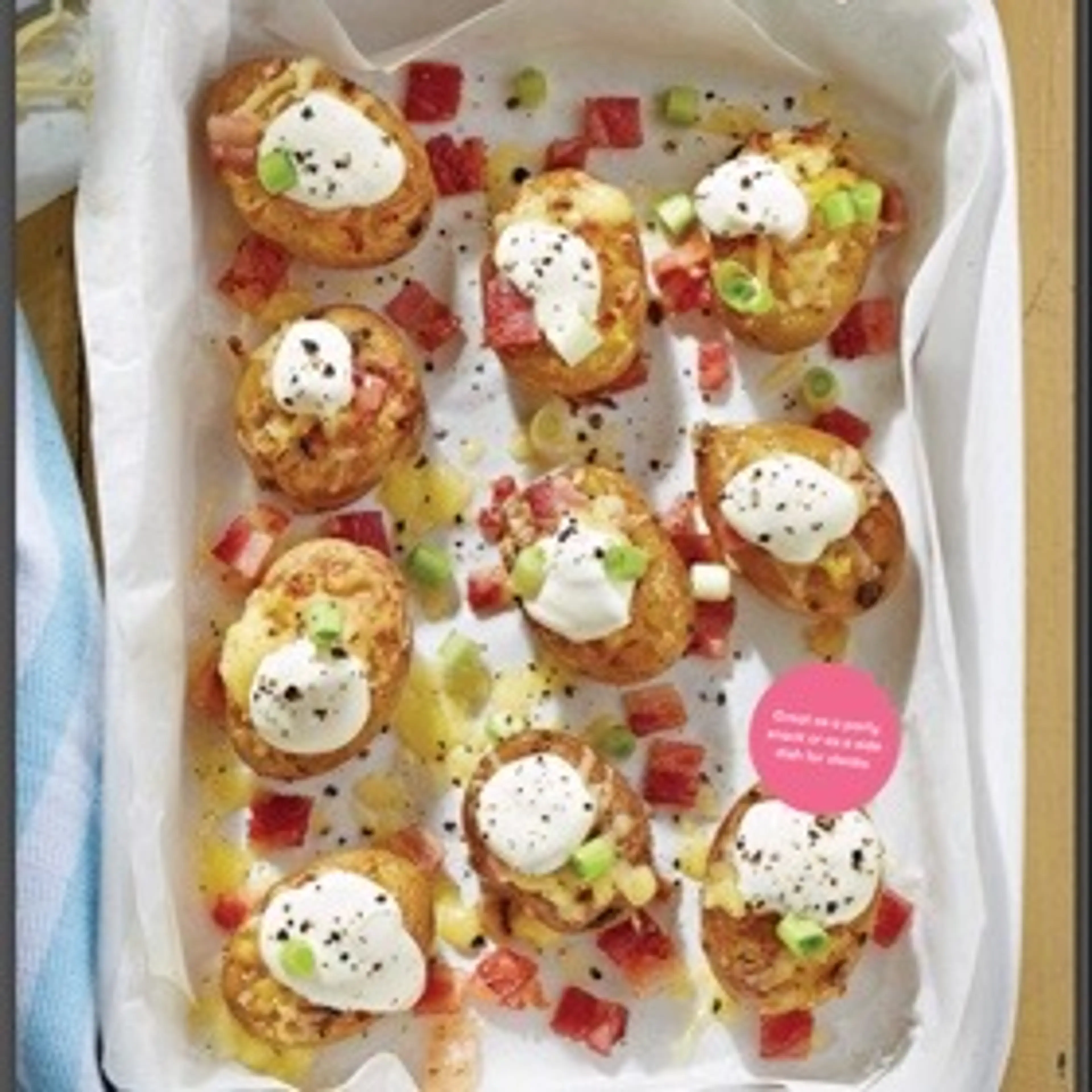 LOADED SMASHED SPUDS