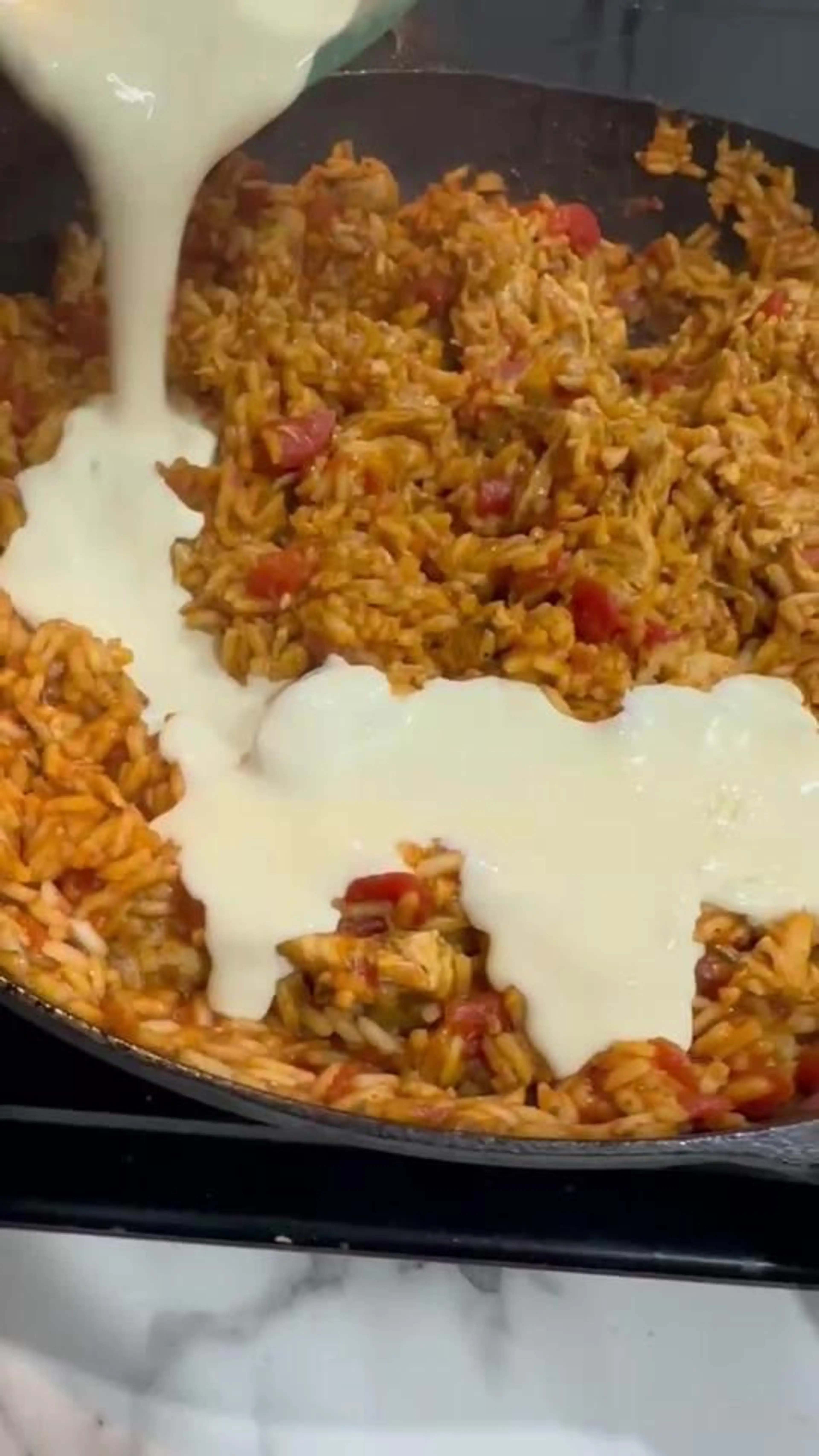Cheesy Chicken Taco Rice