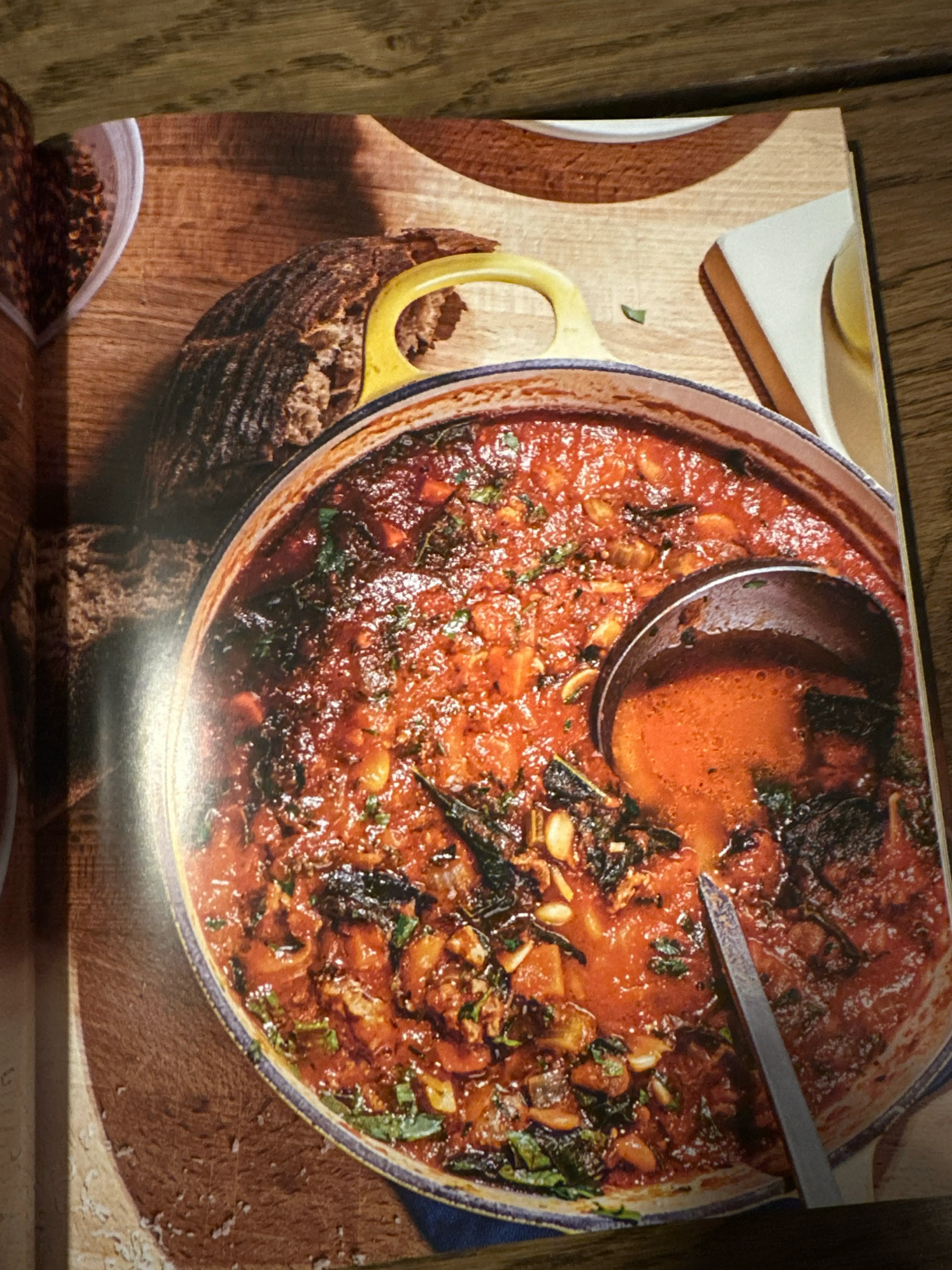 TUSCAN SAUSAGE, BEAN, AND KALE SOUP