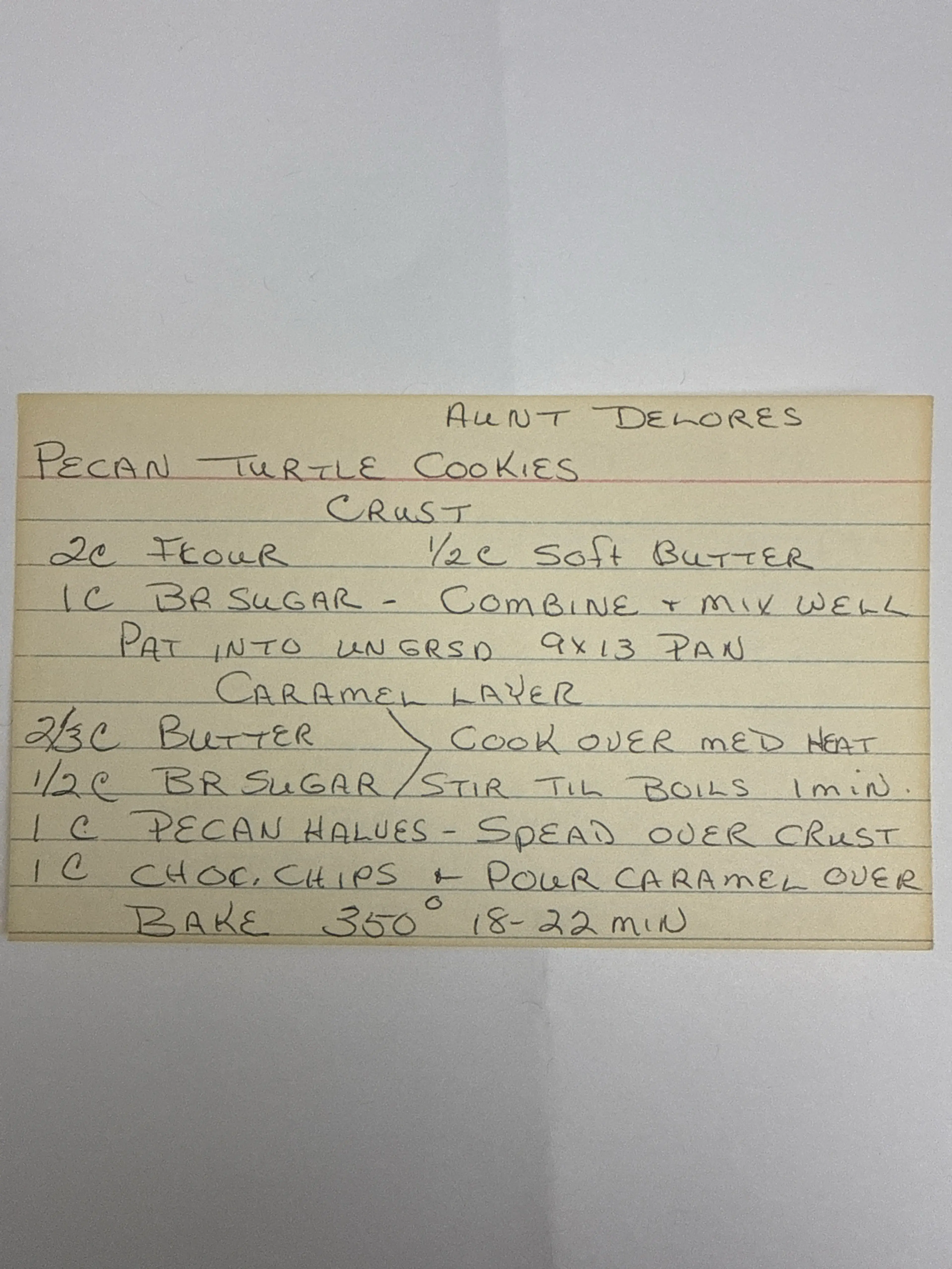 Pecan Turtle Cookies
