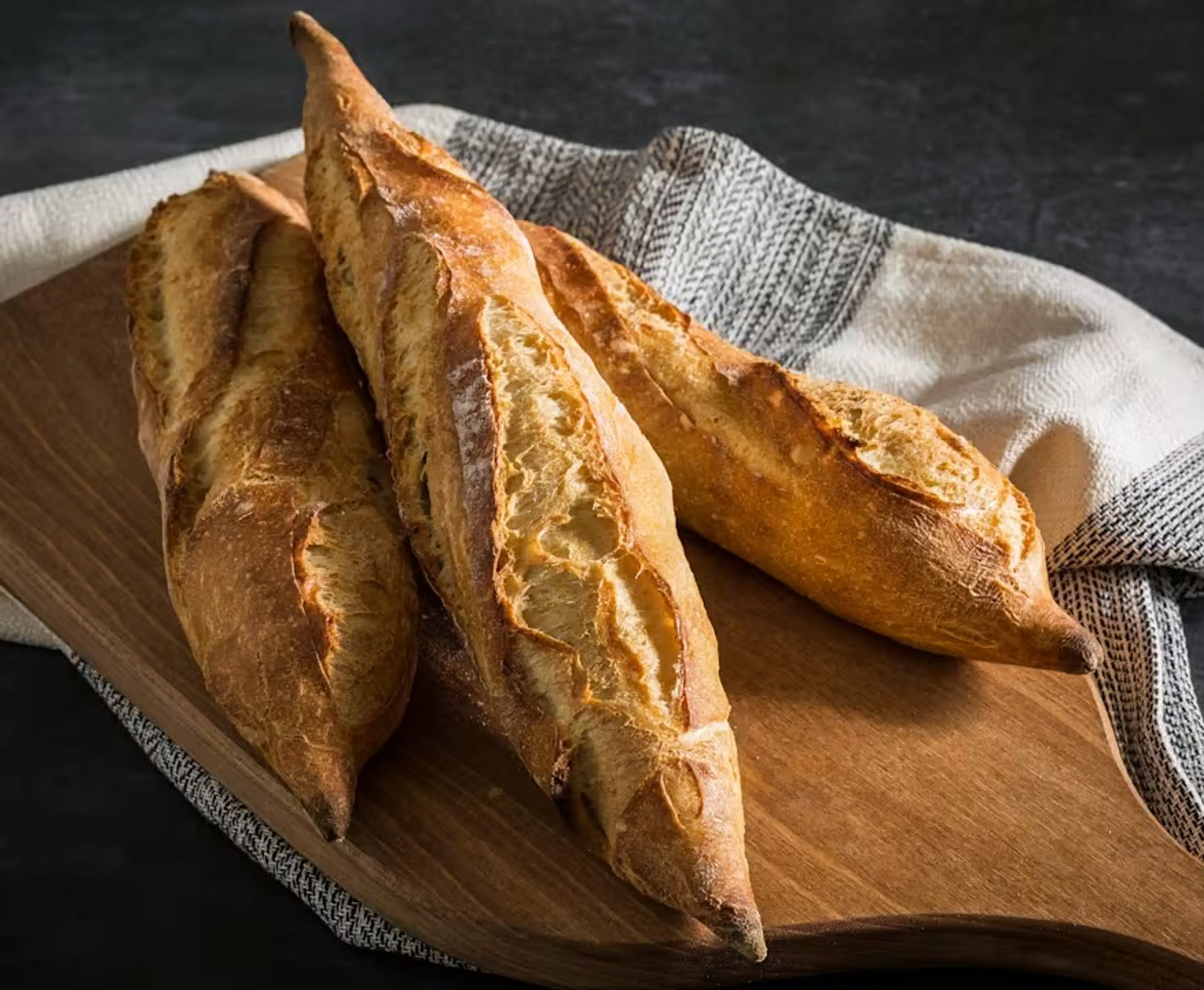 Baguettes au levain