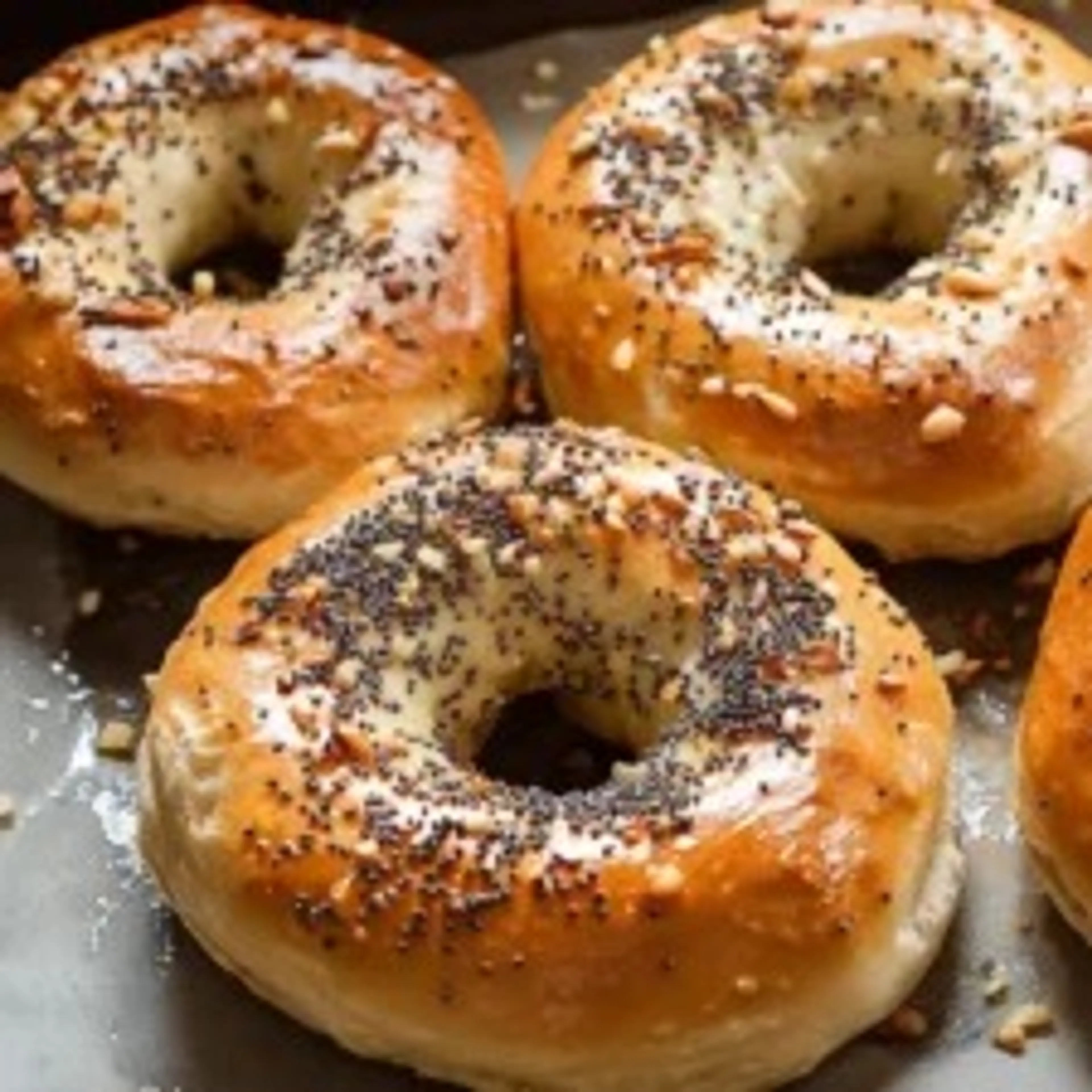 High Protein Greek Yogurt Bagels