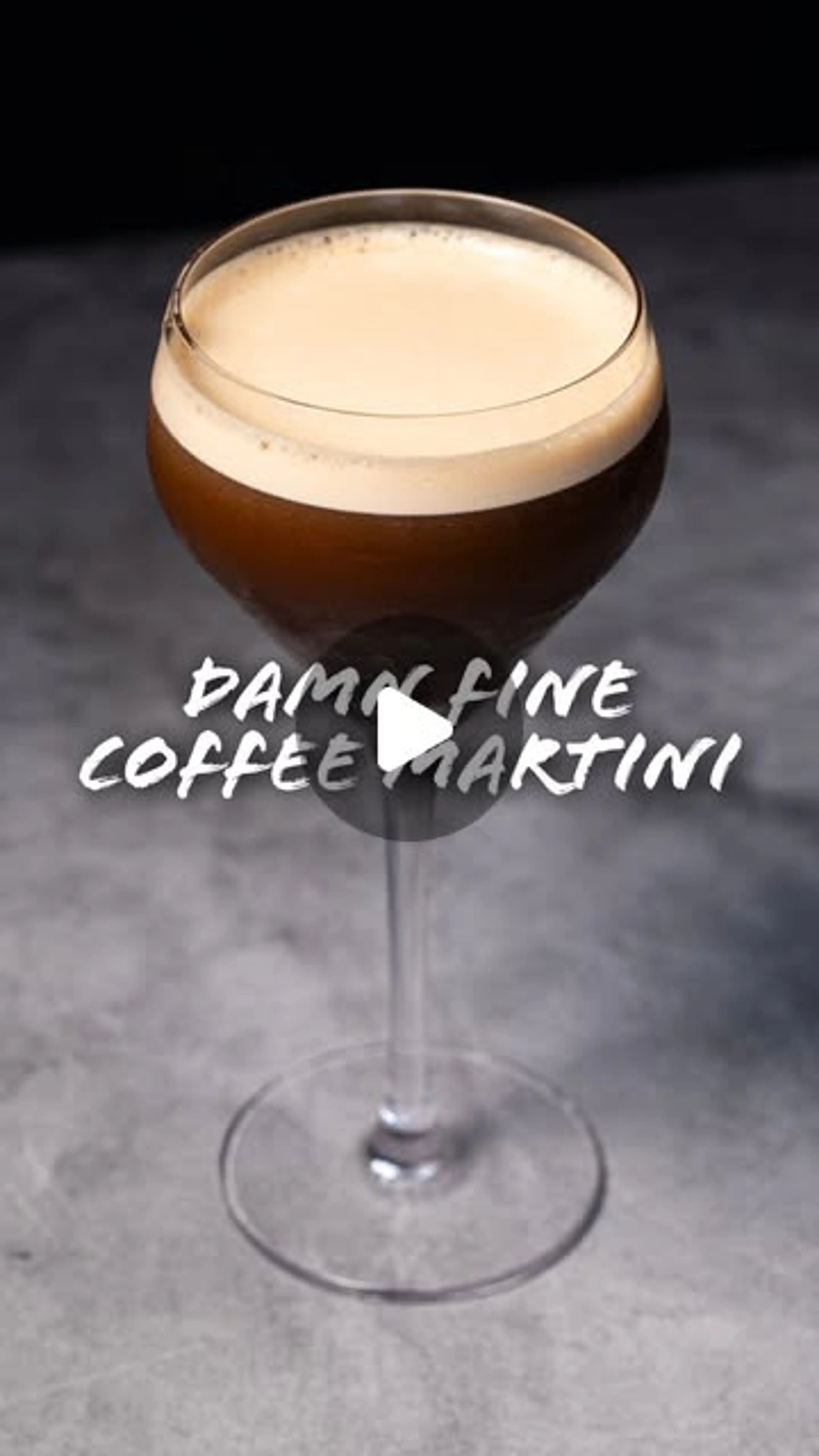 Damn Fine Coffee Martini