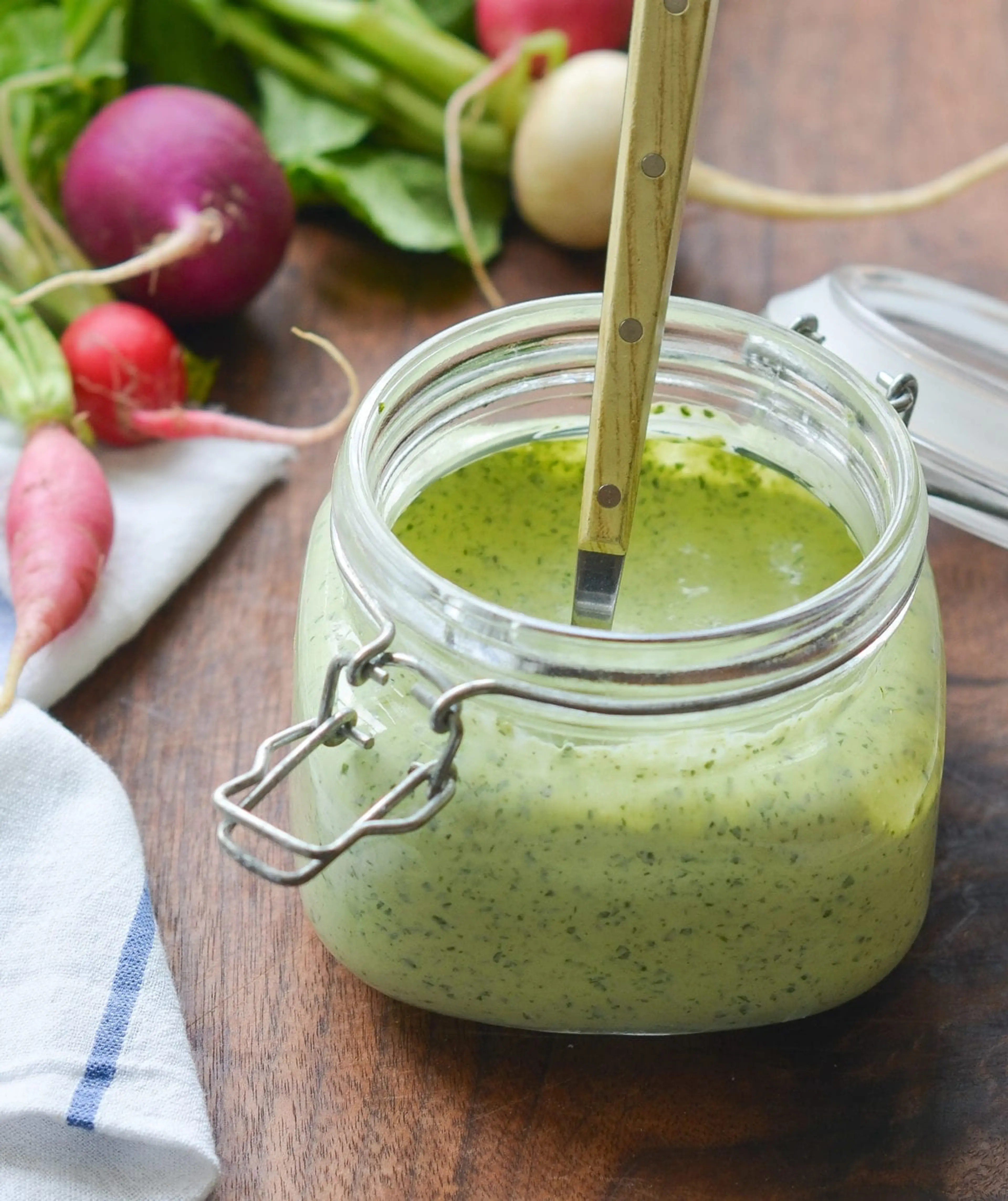 Green Goddess Dressing (and Dip)