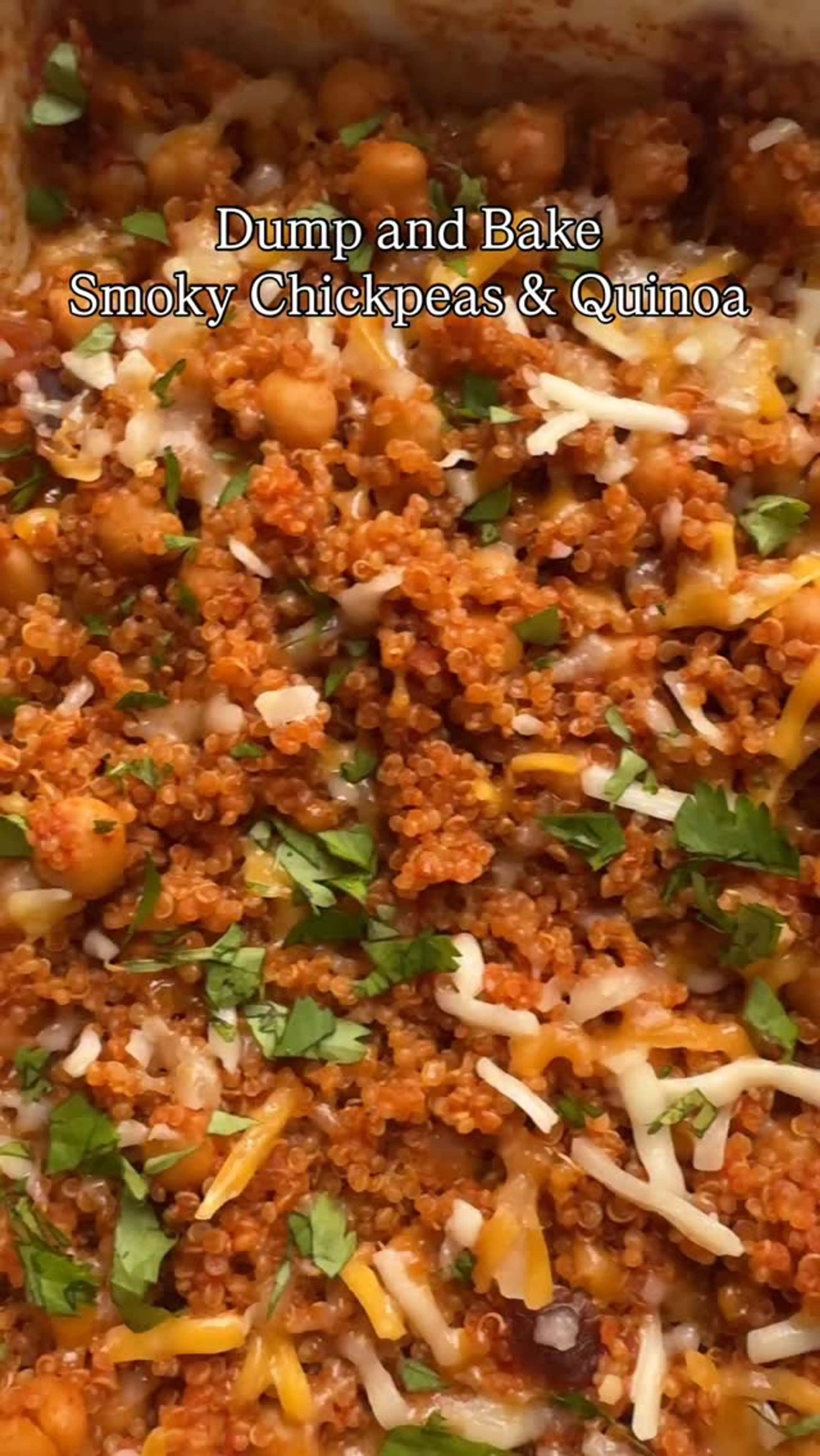 Our Next Dump & Bake Recipe Is Made with Quinoa and Chickpea