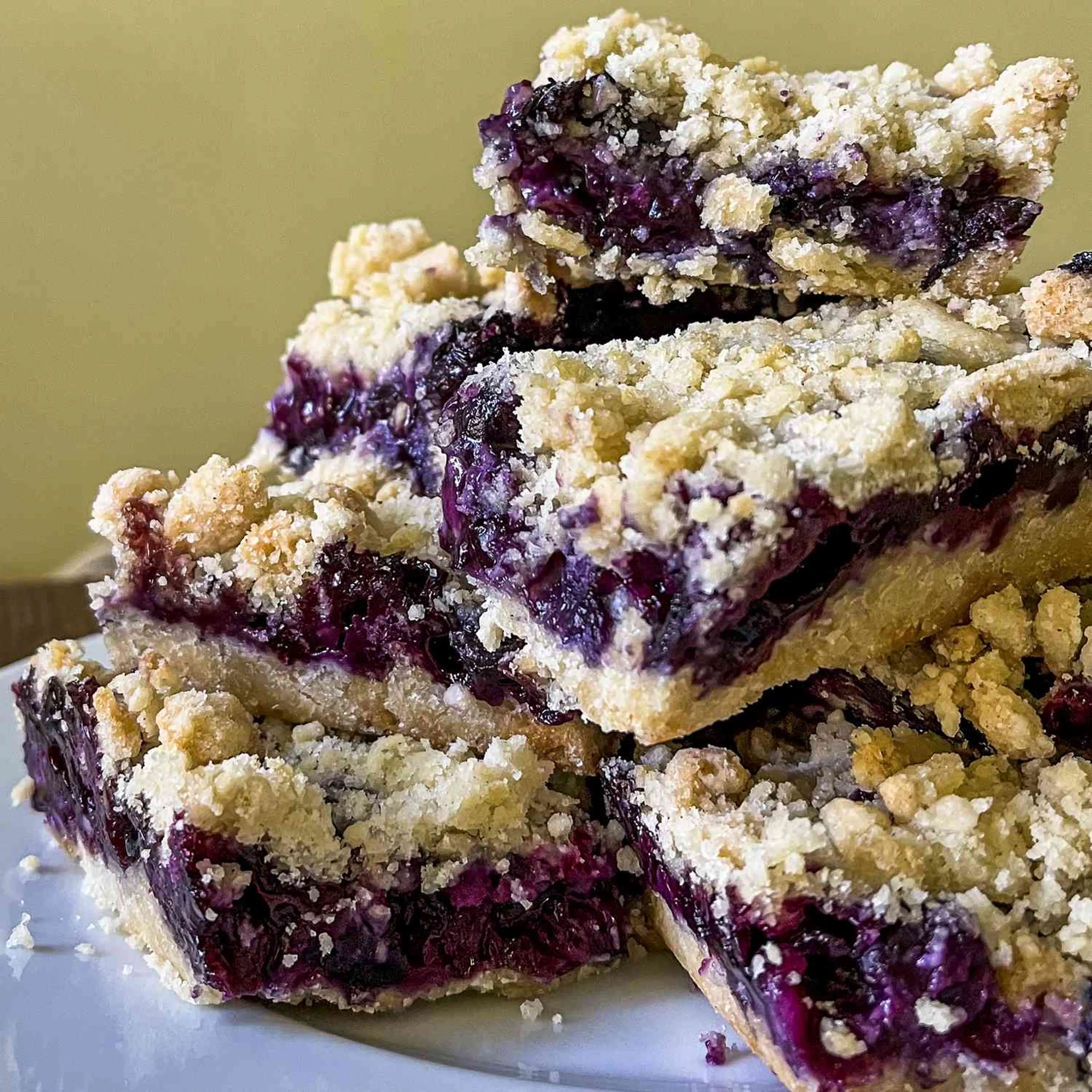 Blueberry Crumb Bars