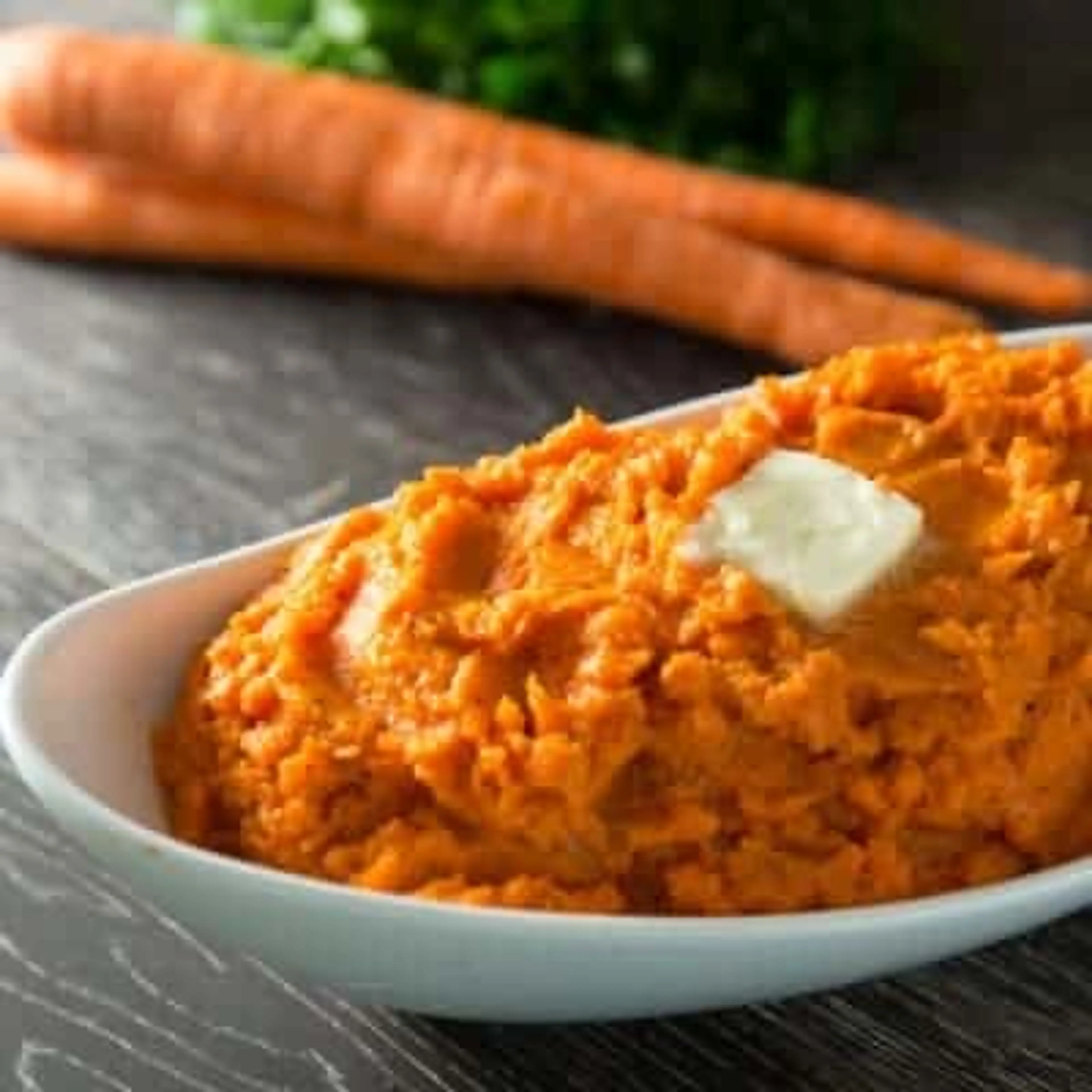 Healthy Mashed Carrots