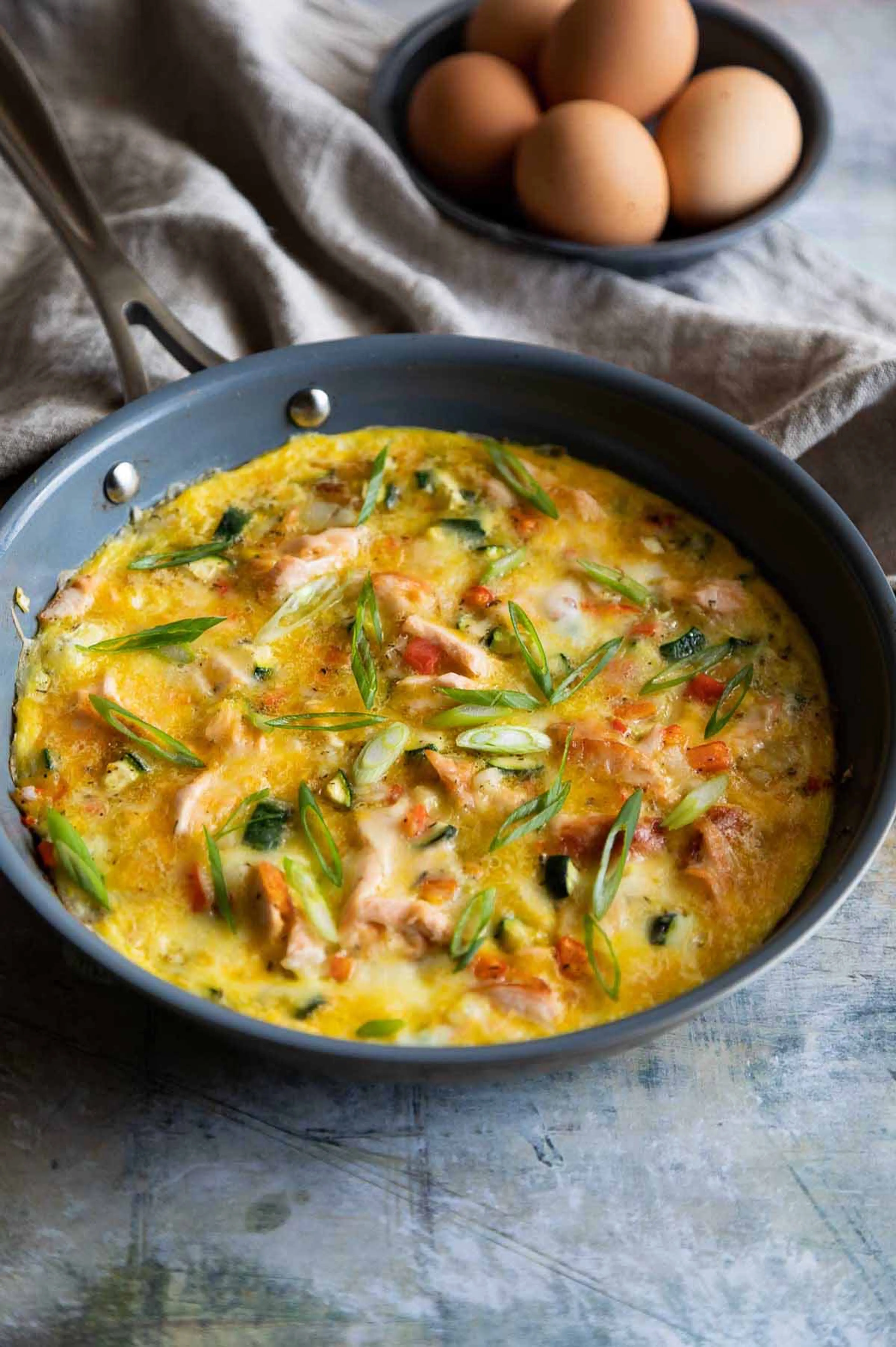 SALMON FRITTATA