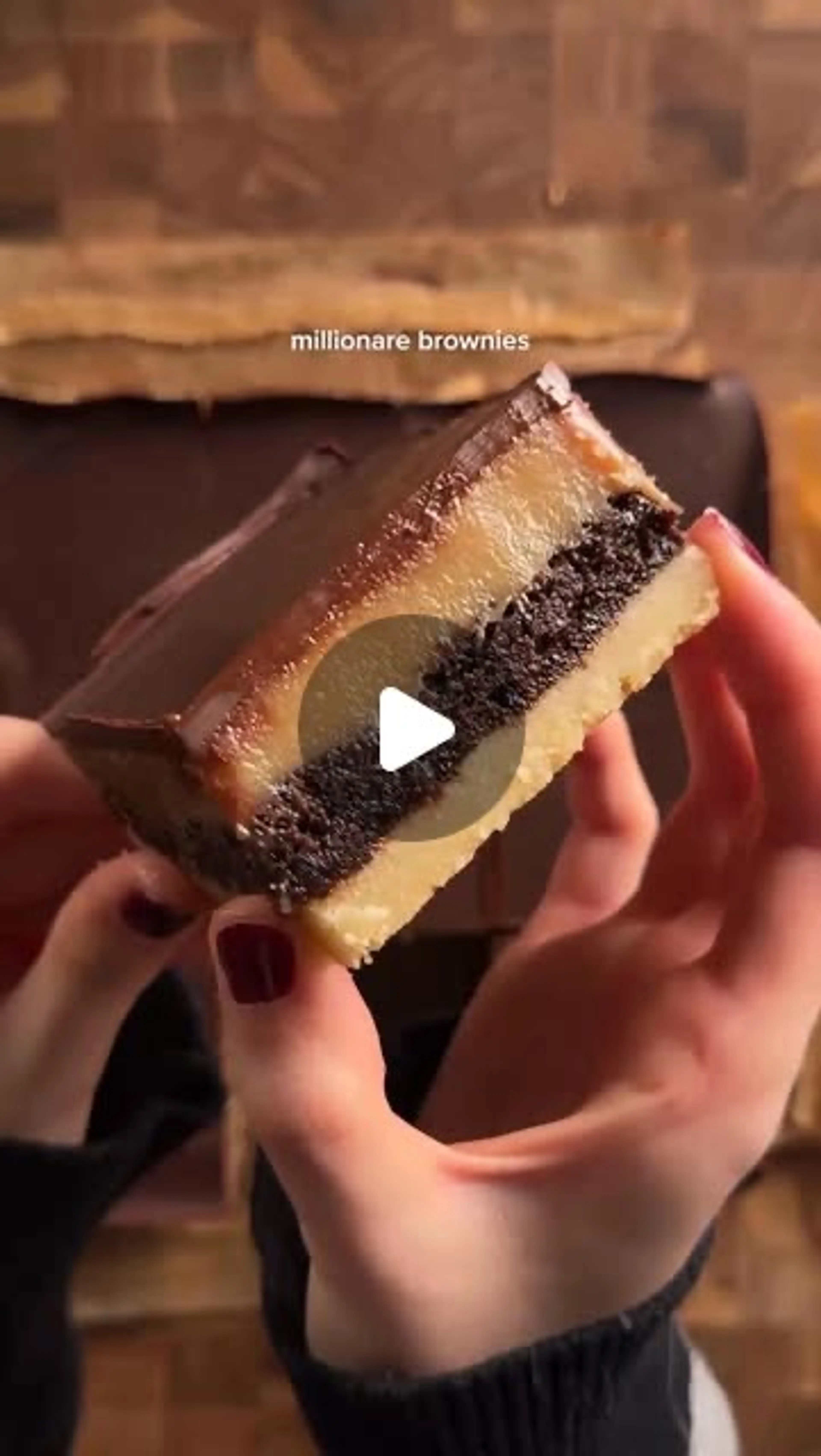 Millionaire Brownies