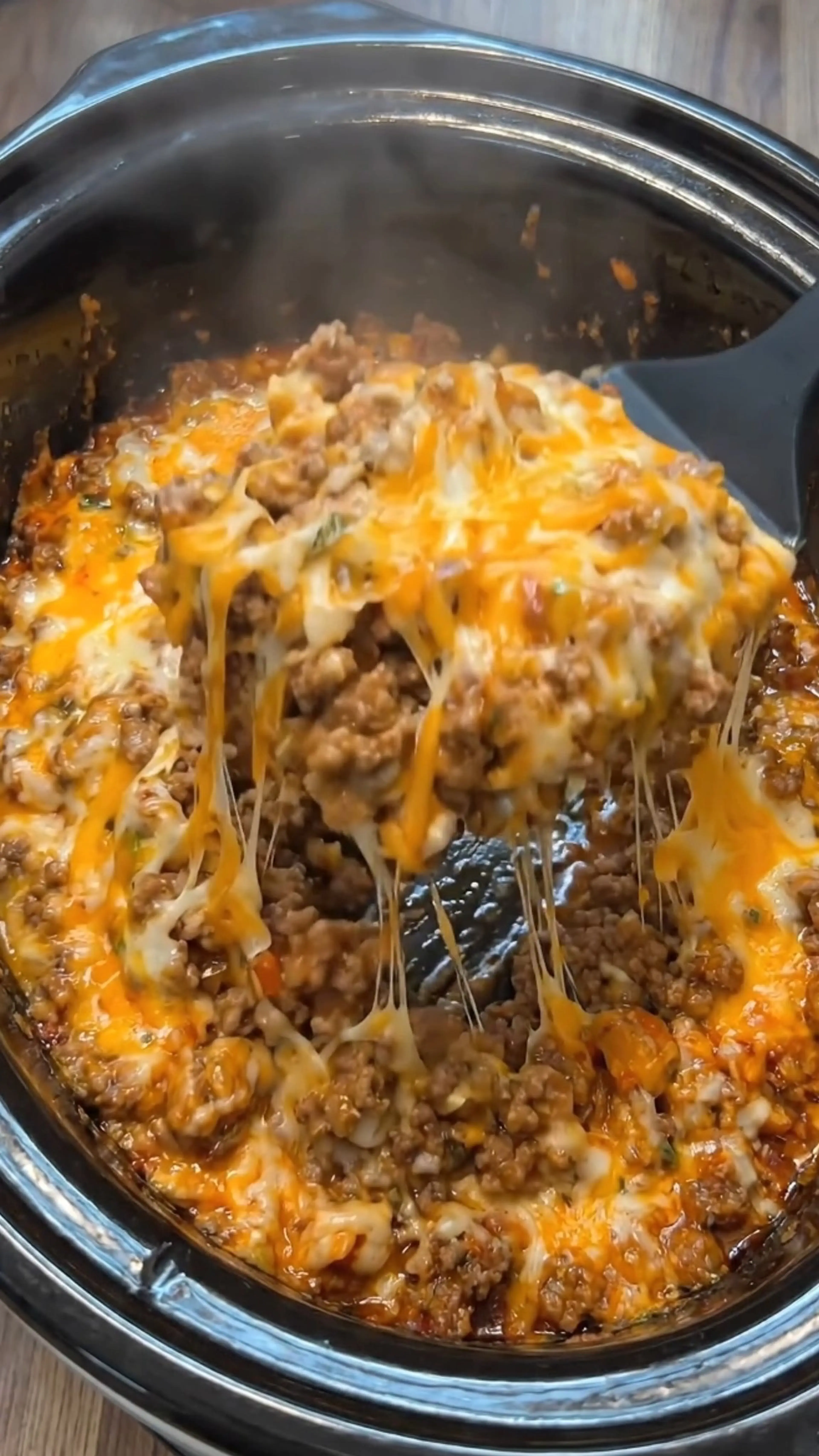 Crockpot Taco Casserole