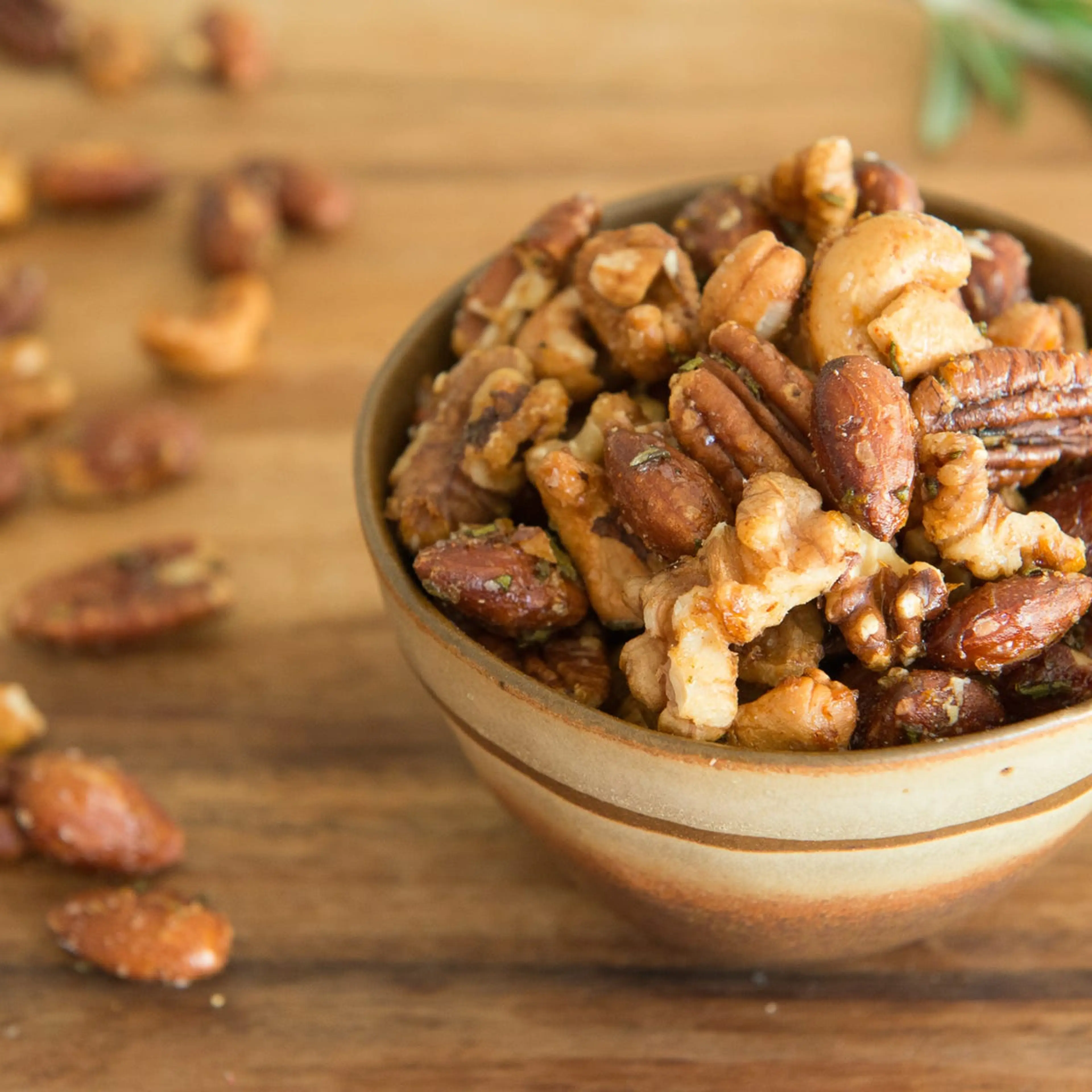 Fancy Roasted Cocktail Nuts