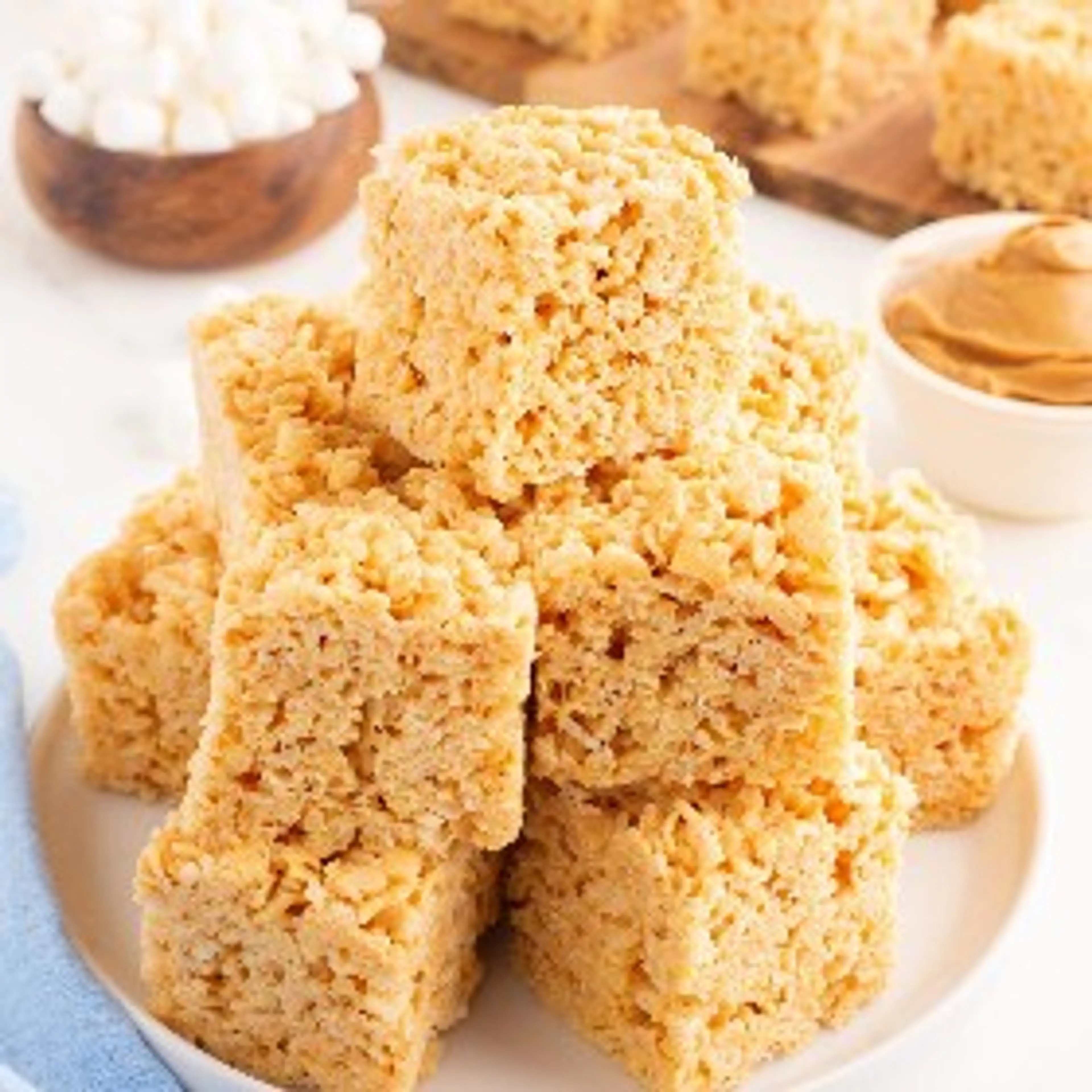 Peanut Butter Rice Krispies Treats