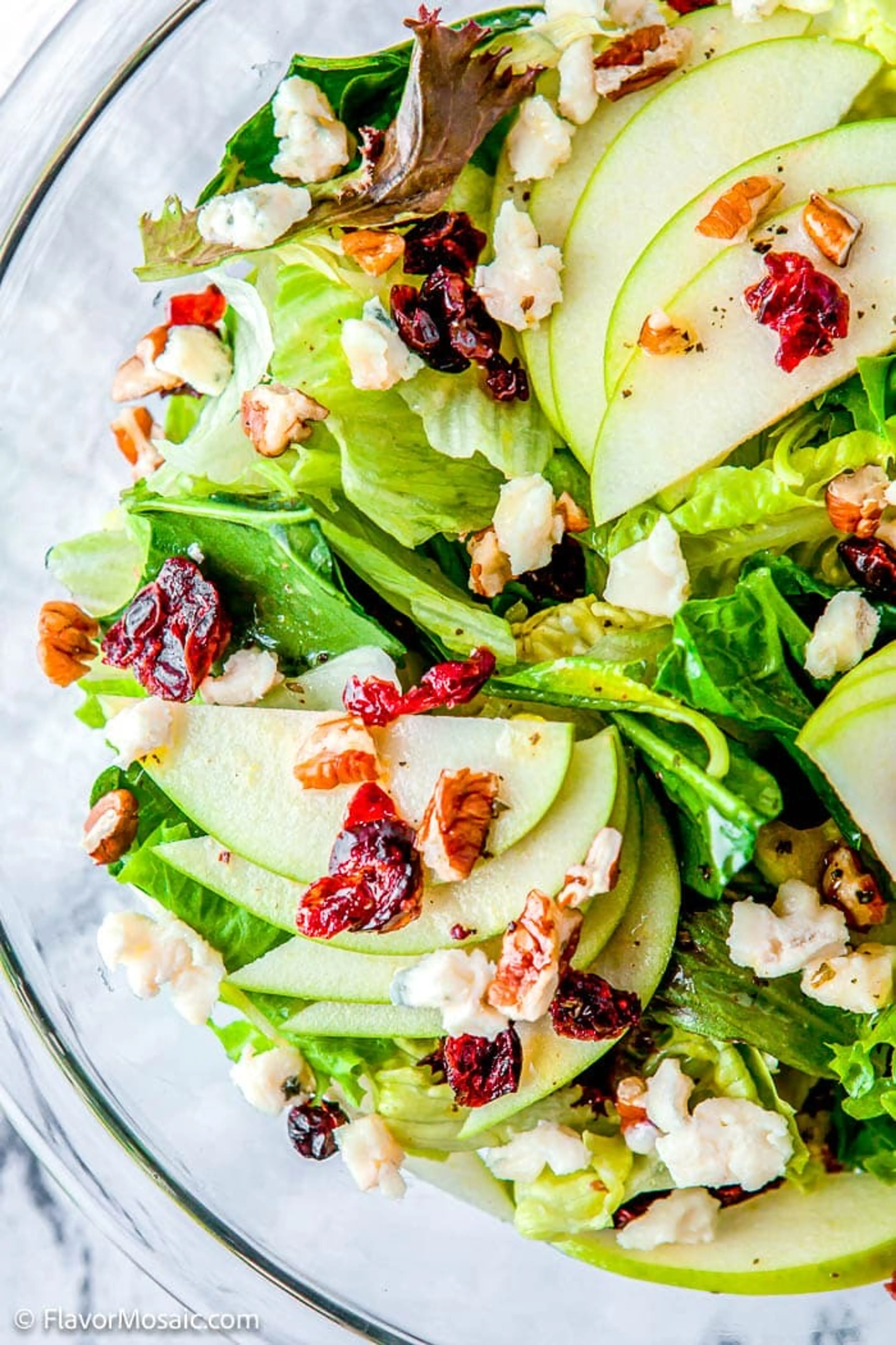 Apple Walnut Cranberry Salad