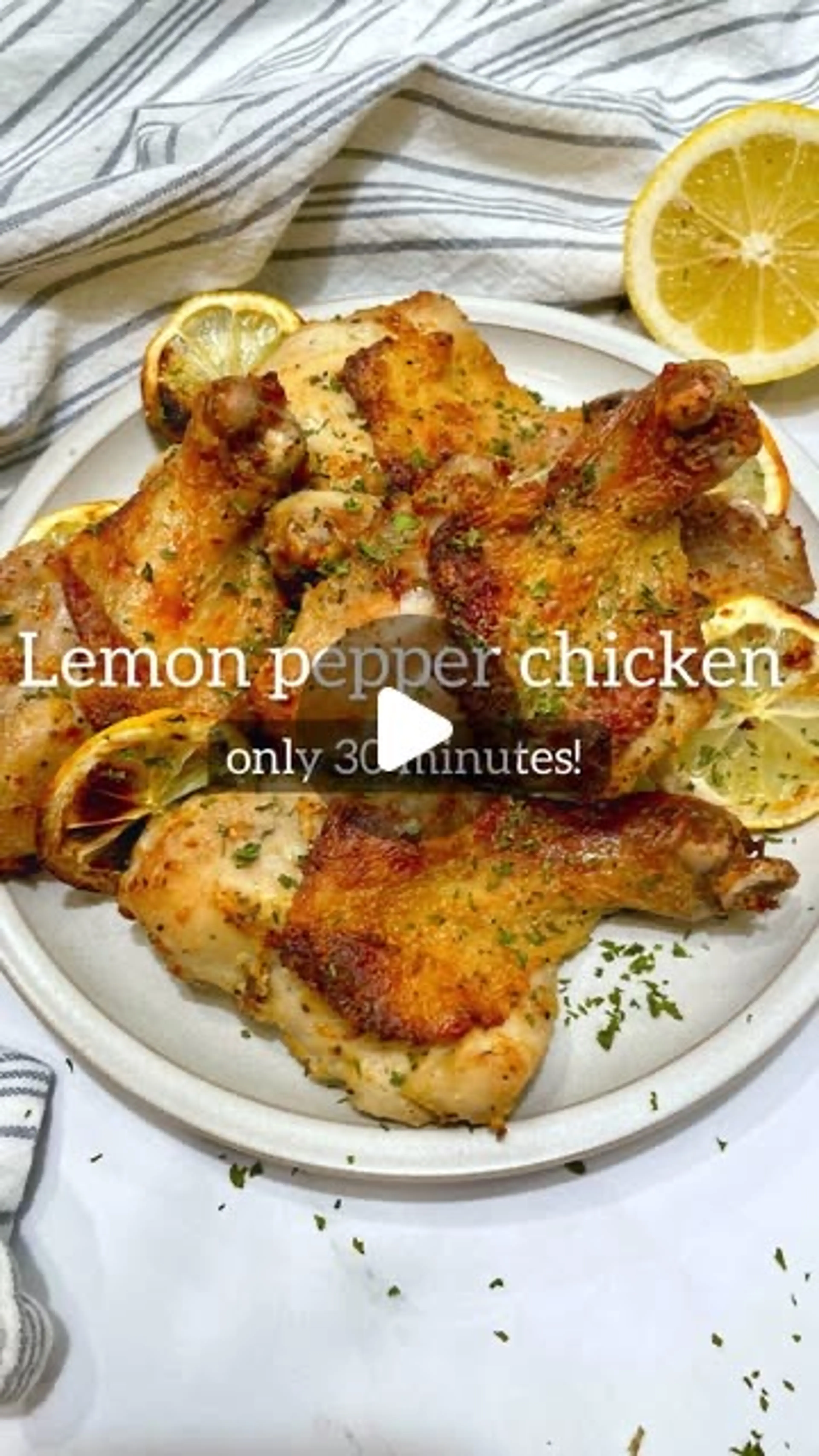 Airfryer Juicy Lemon Pepper Chicken