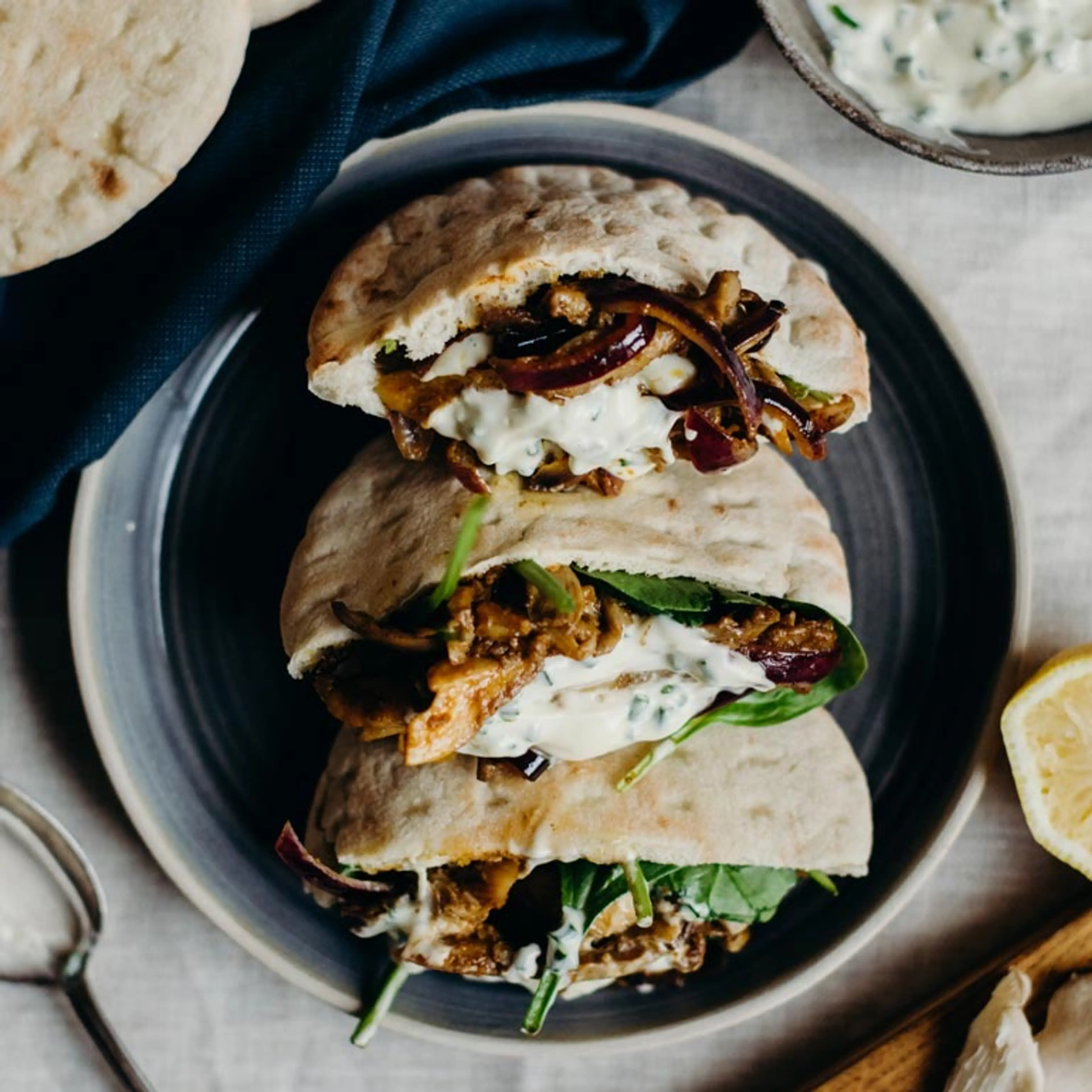 Oesterzwammen Shoarma