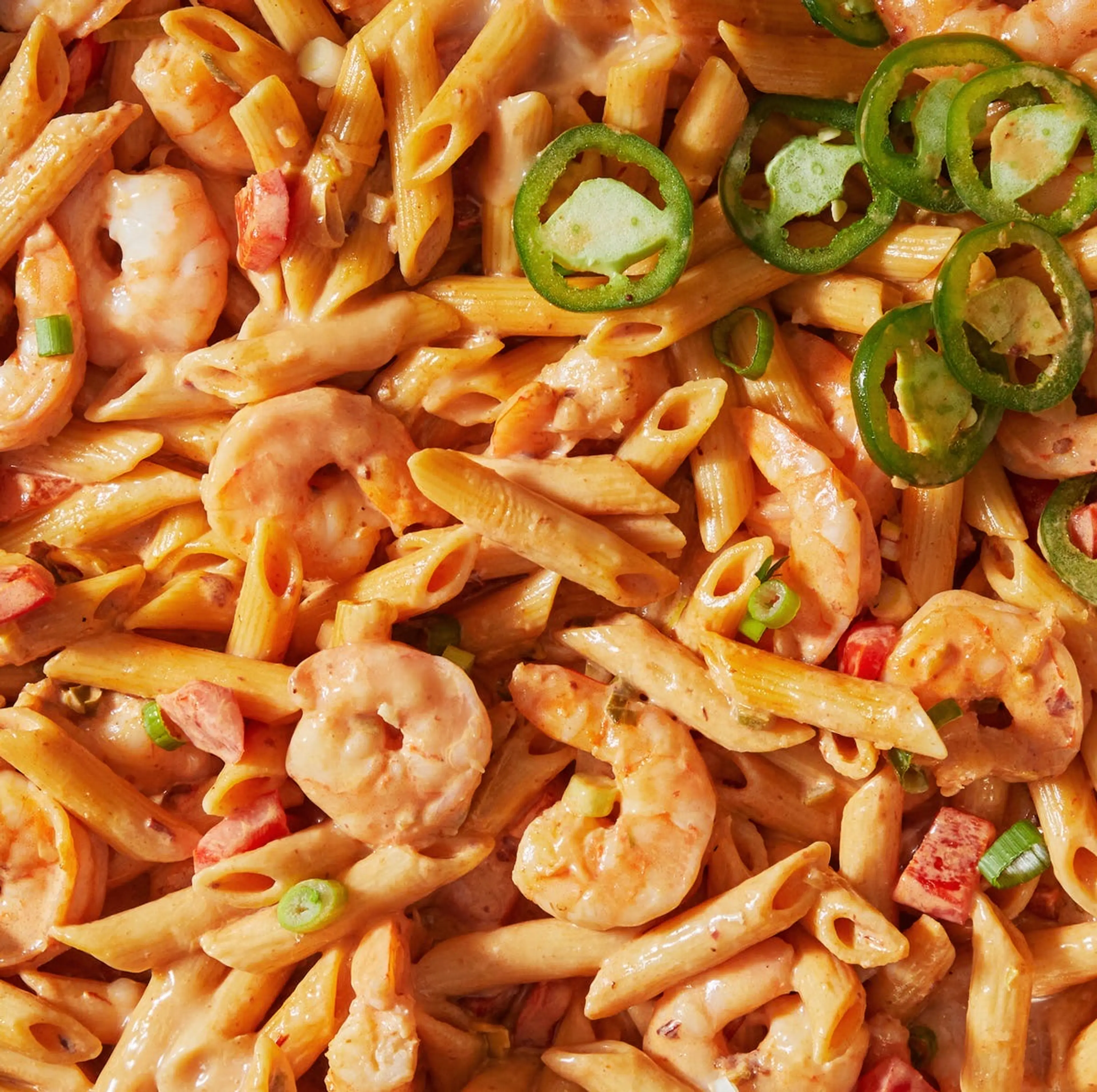 Creamy Chipotle Shrimp Pasta