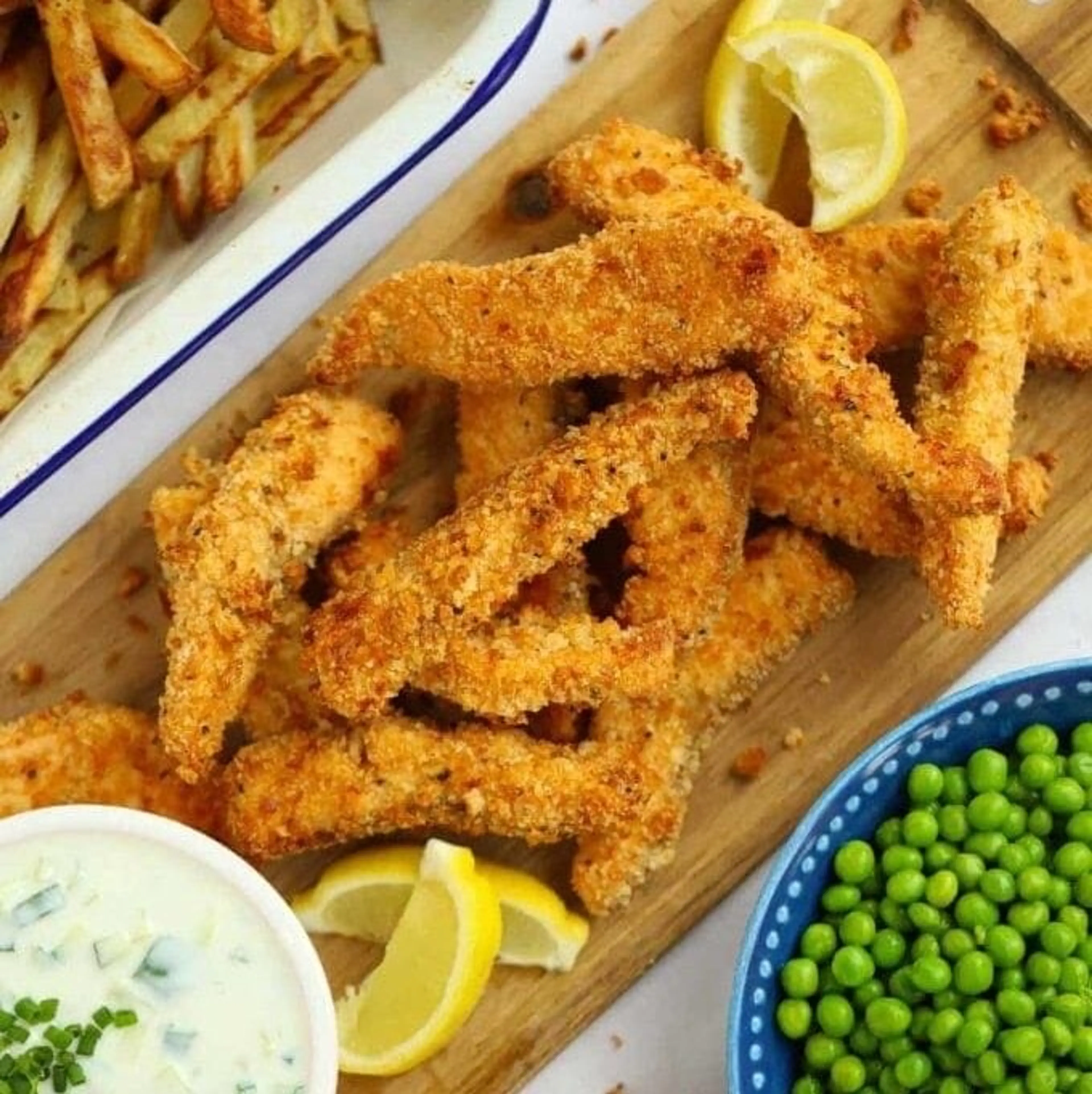 Homemade Salmon Fish Fingers