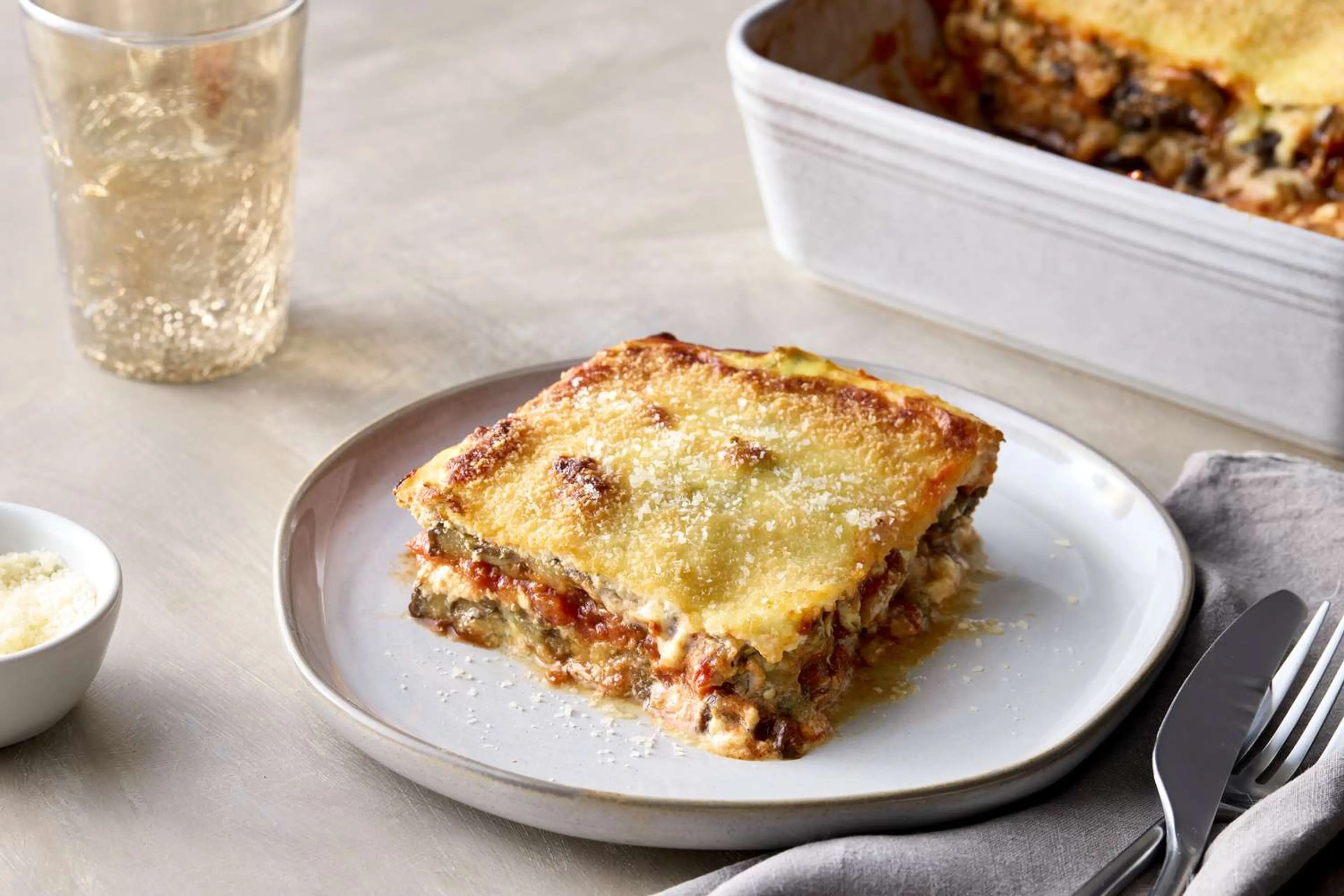 Eggplant Ricotta Bake