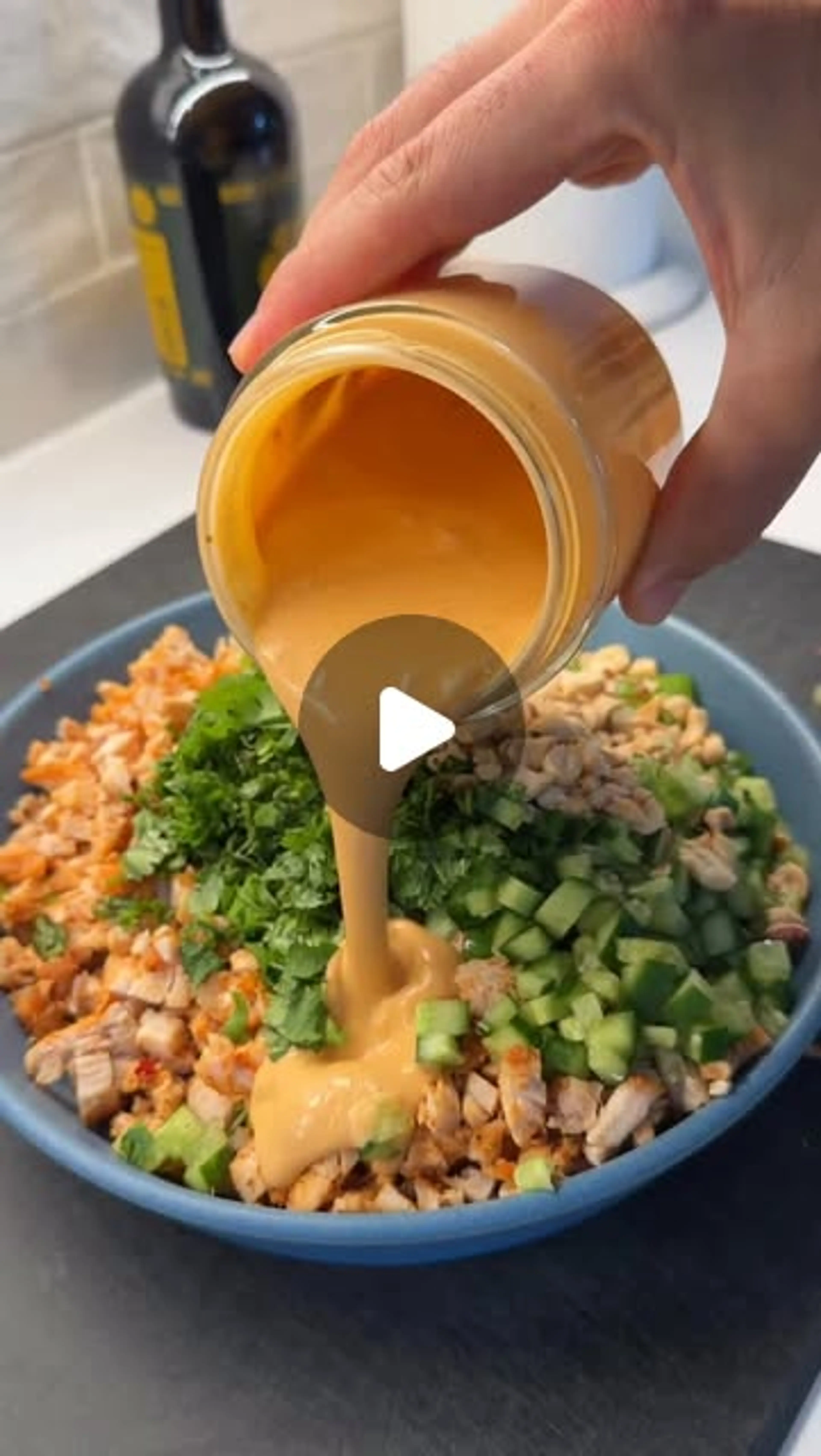 Korean Bbq Chicken Salad