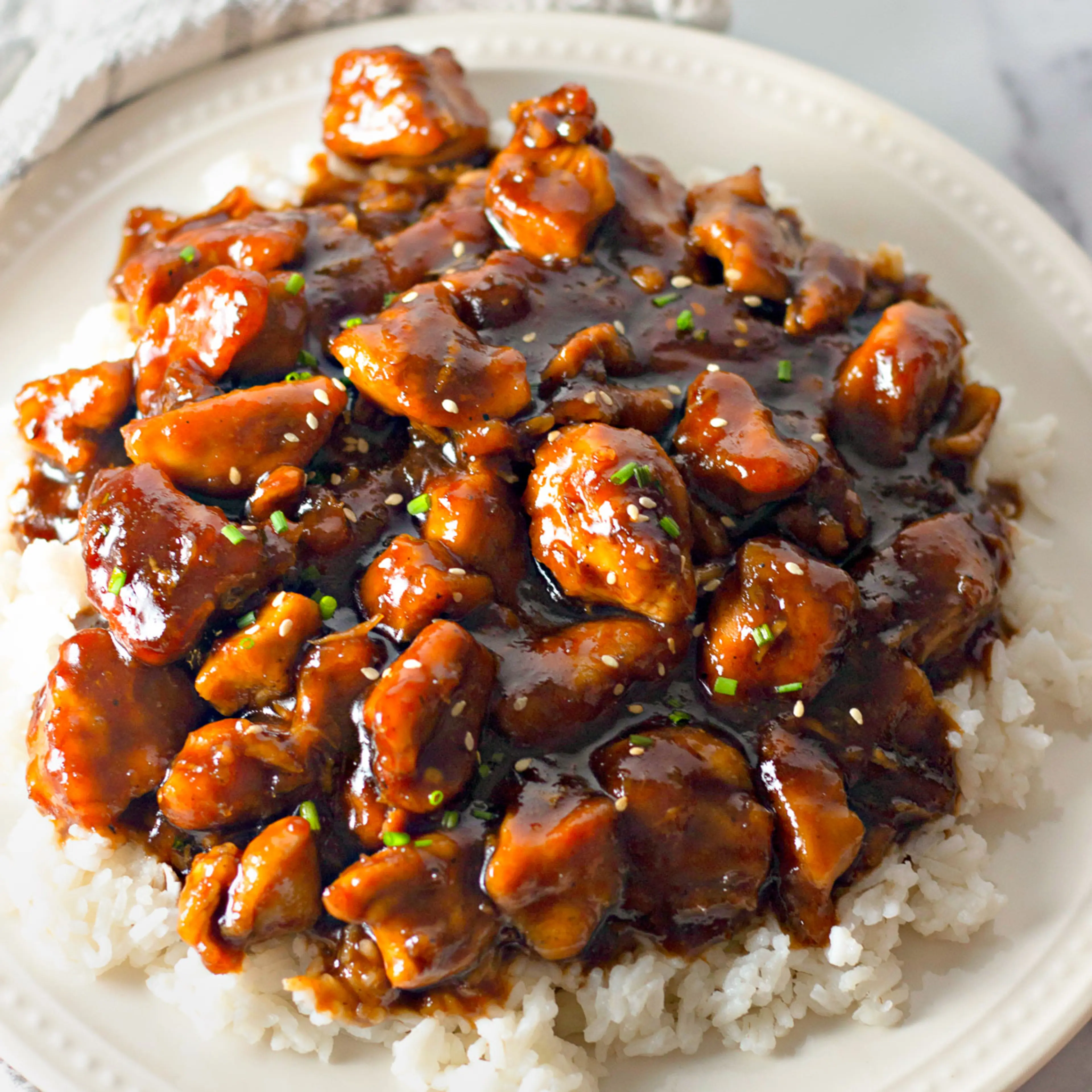 Bourbon Chicken