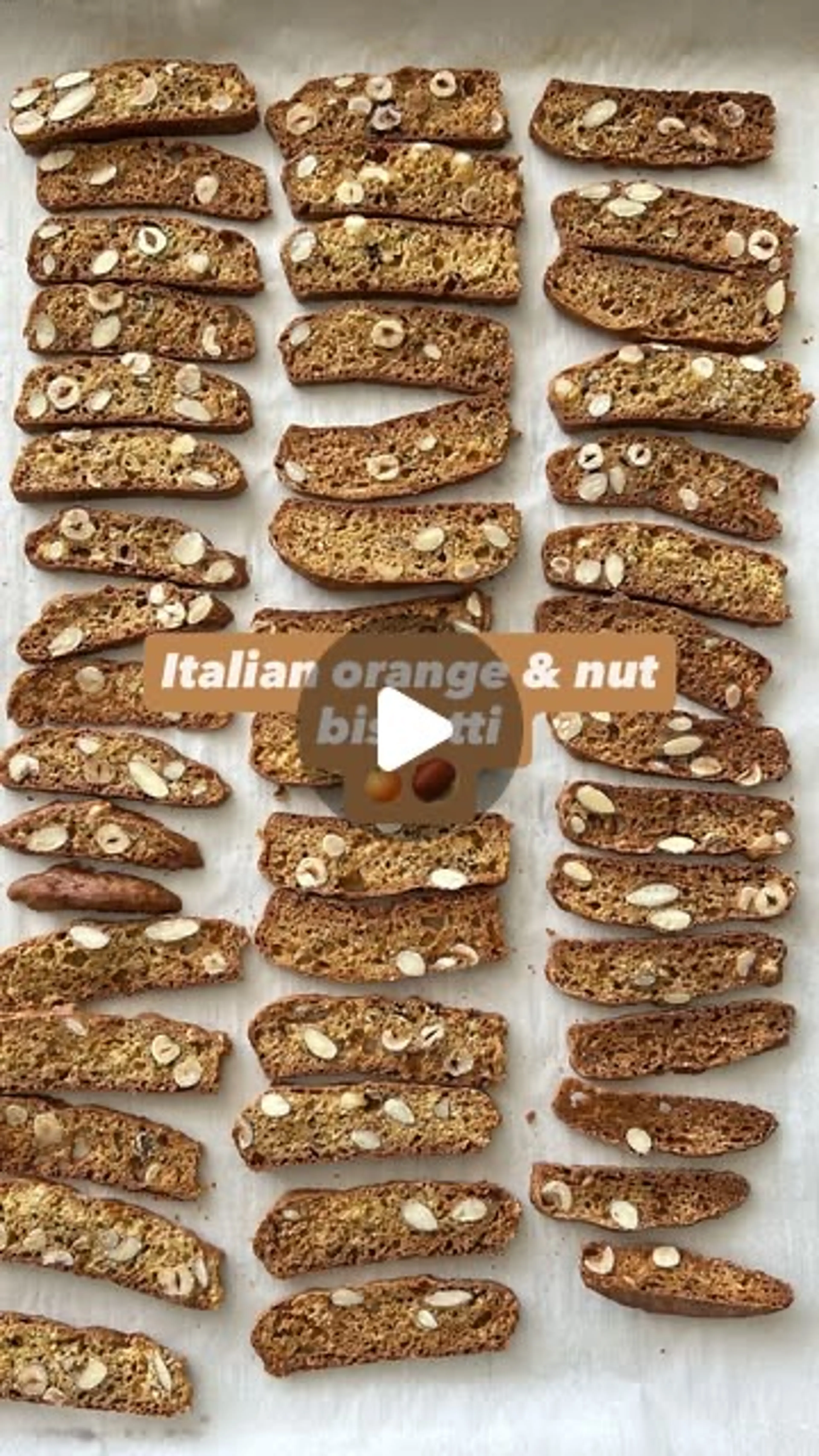 Italian Orange Biscotti