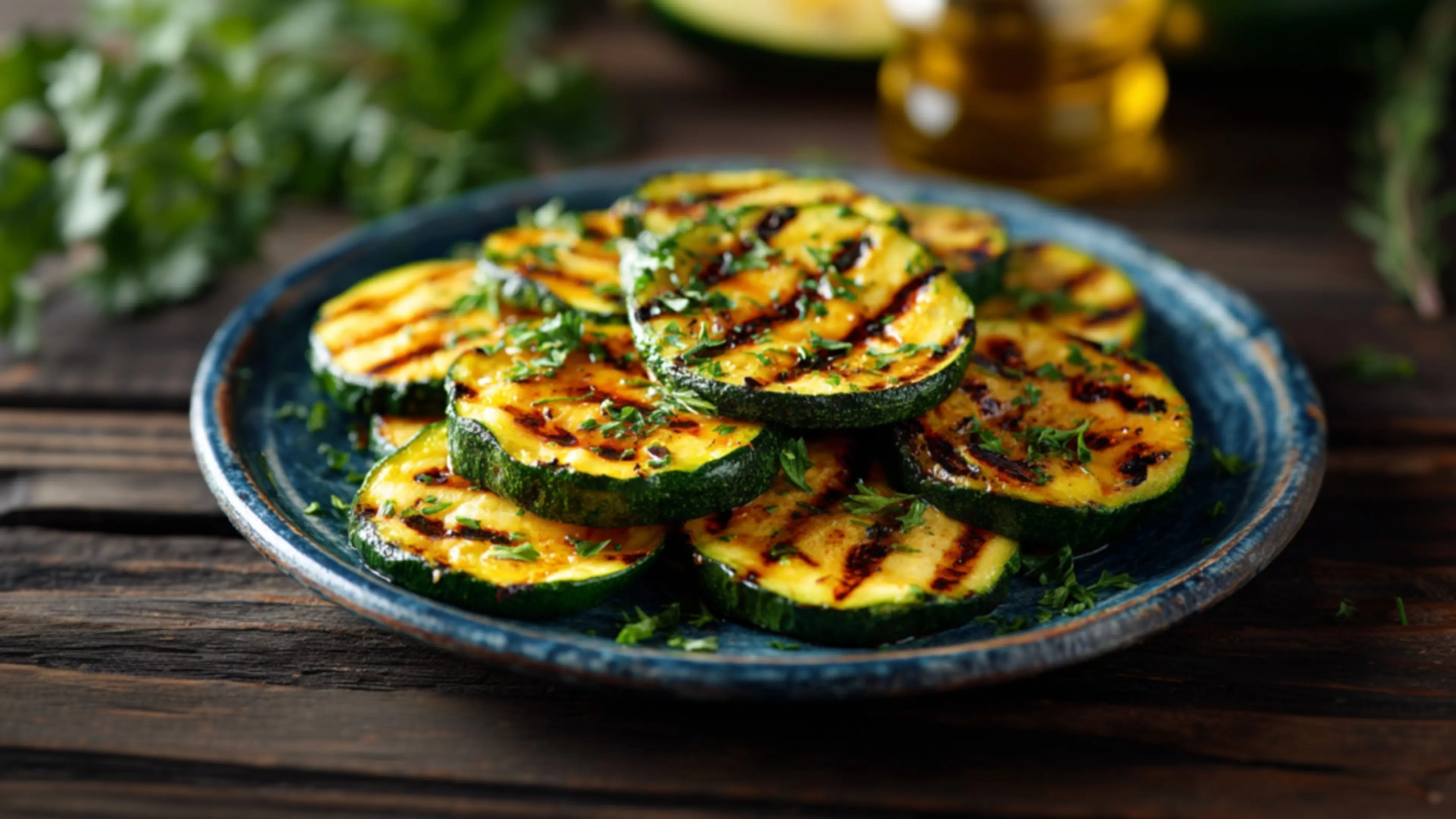 Curry-Zucchini vom Grill