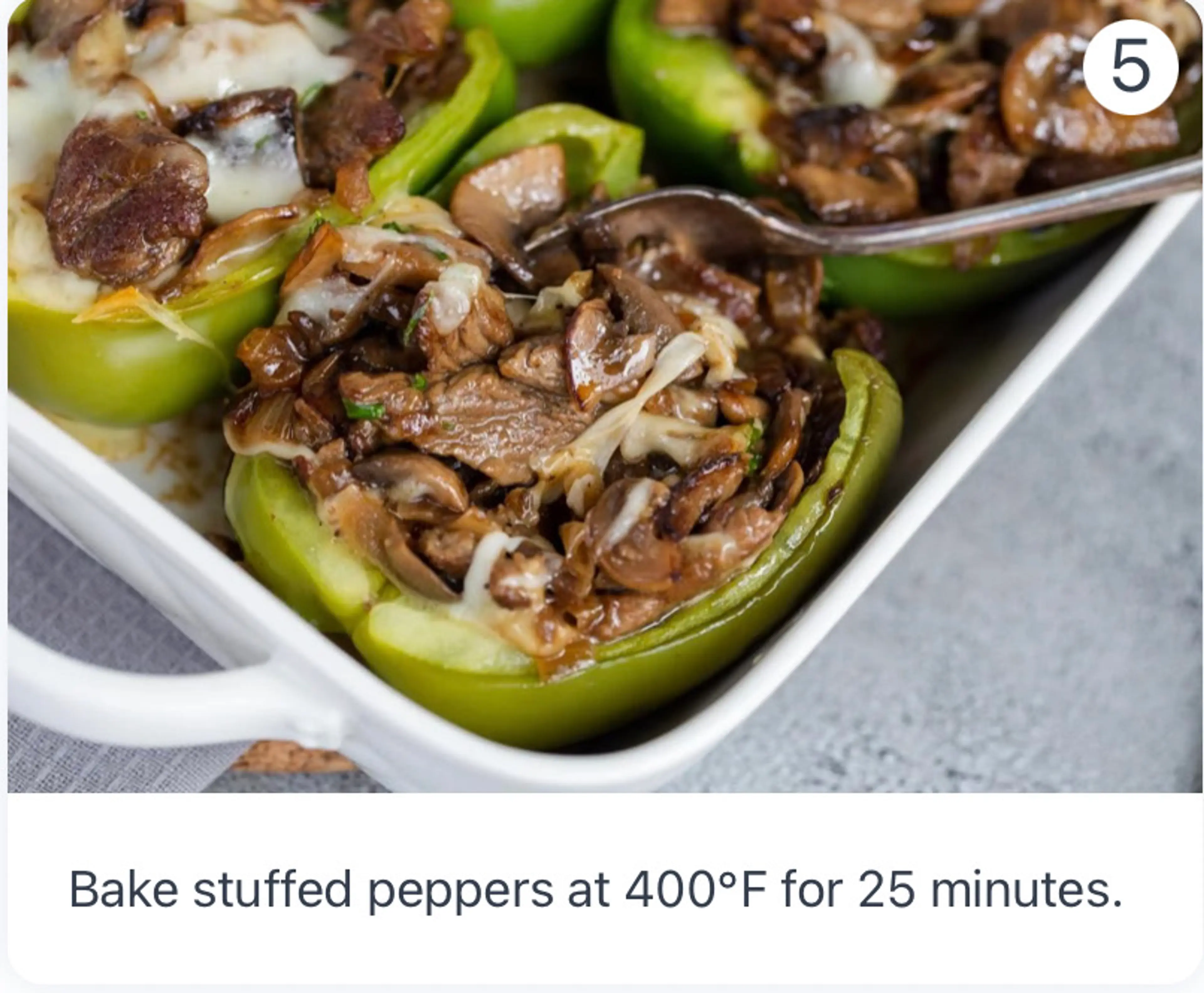 Philly Cheesesteak Stuffed Peppers (Low-Carb)