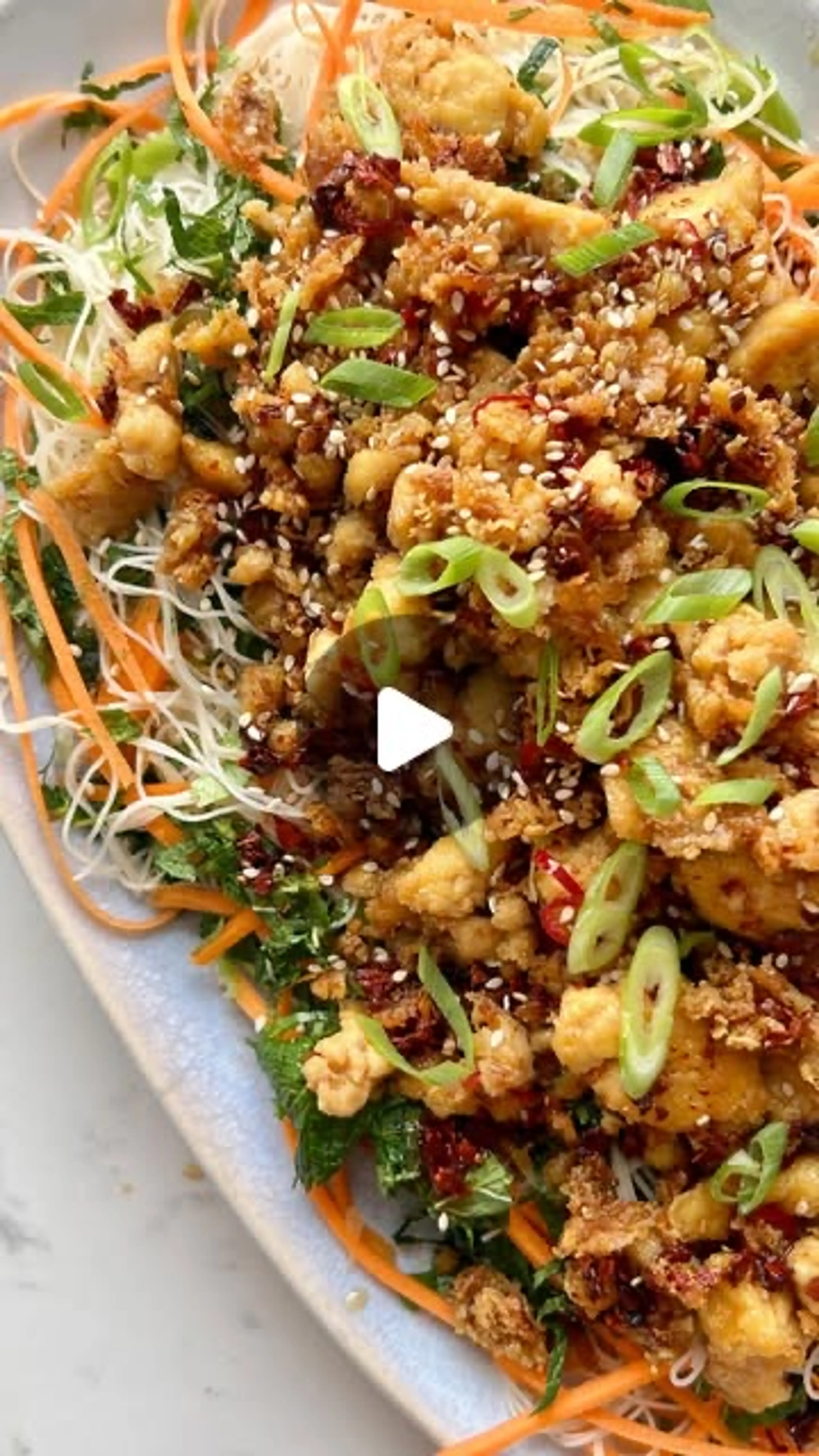 Tofu noodles