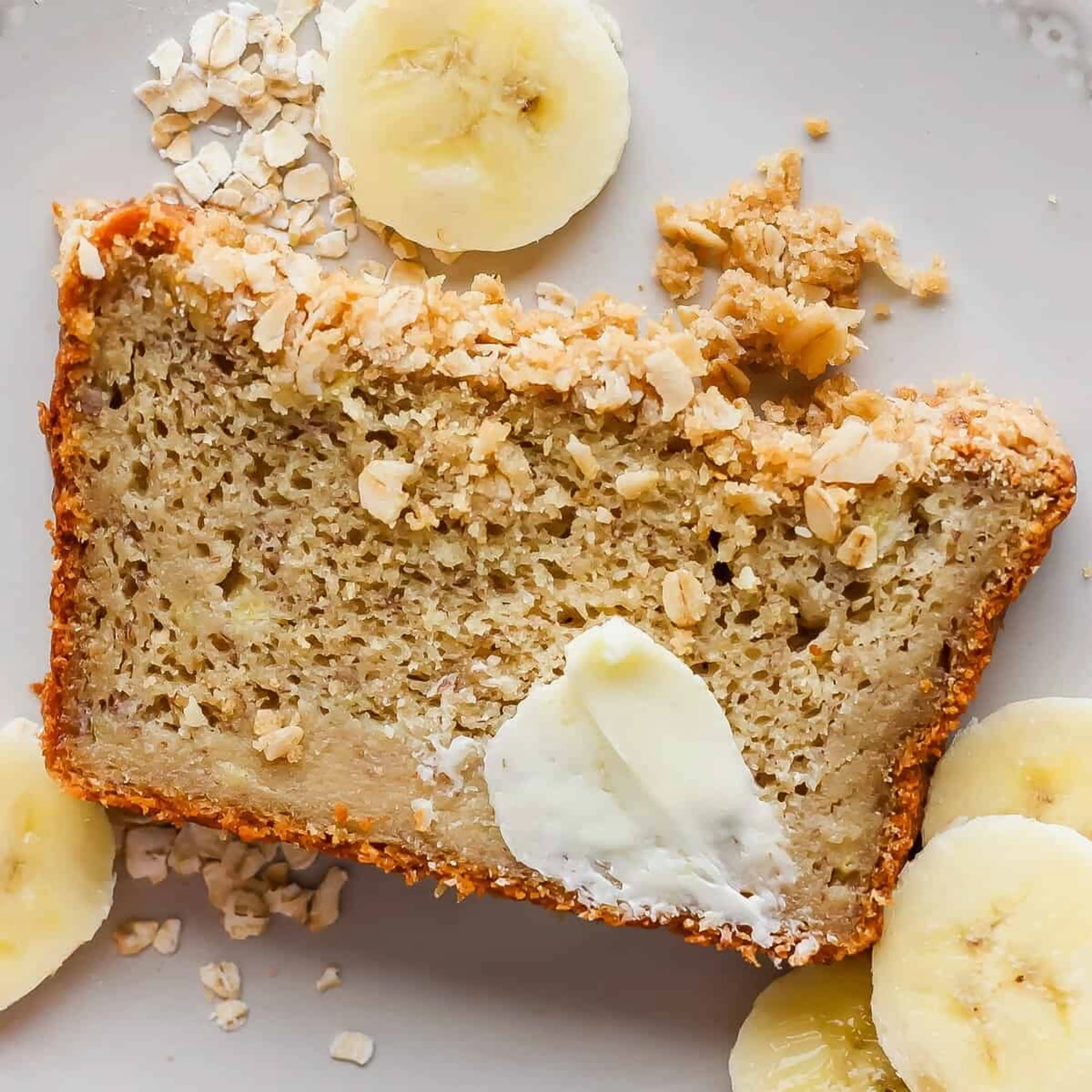 Oat Flour Banana Bread Recipe