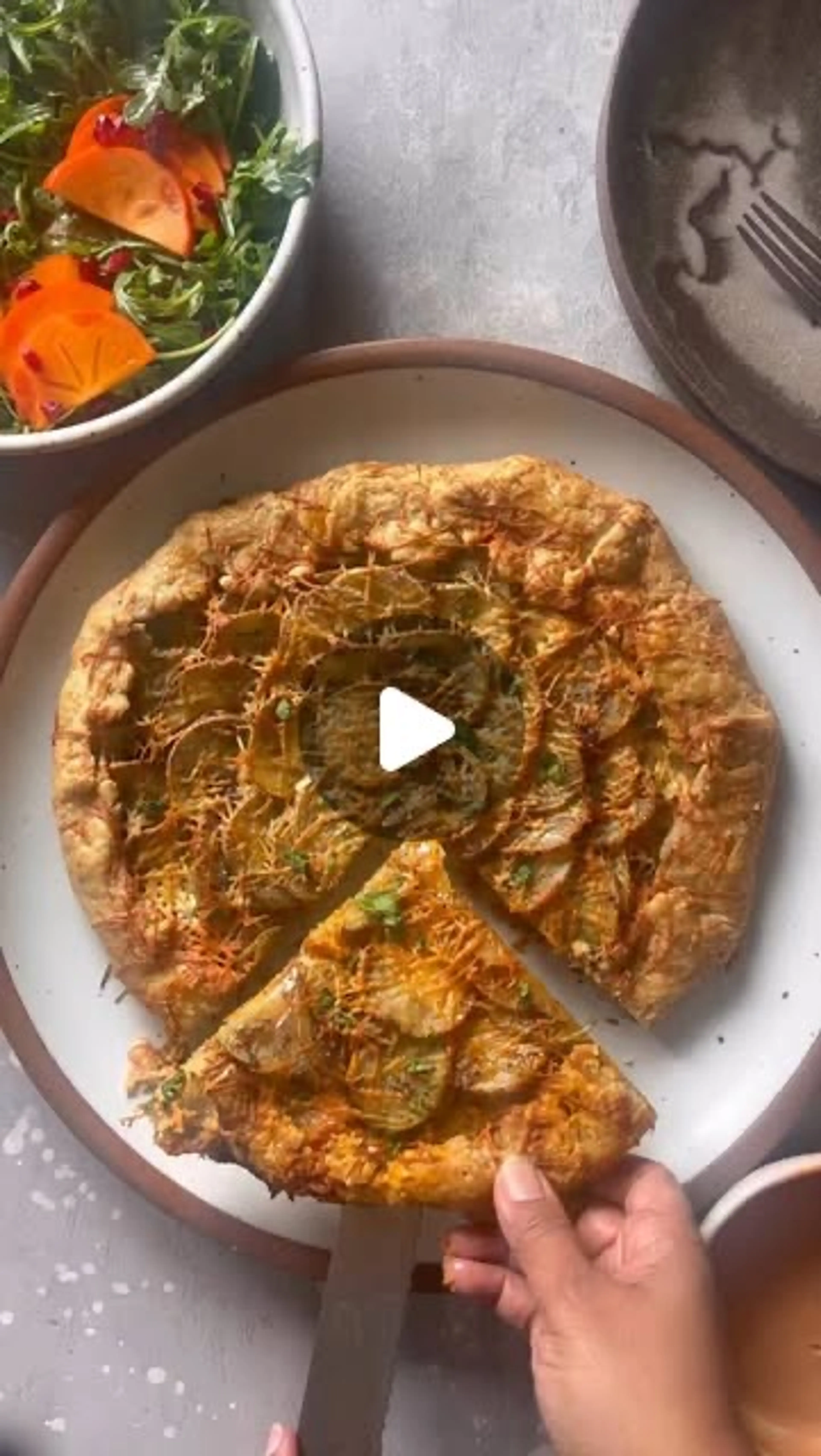 This Epic Harissa and Za’atar Potato Galette Is a Must on th