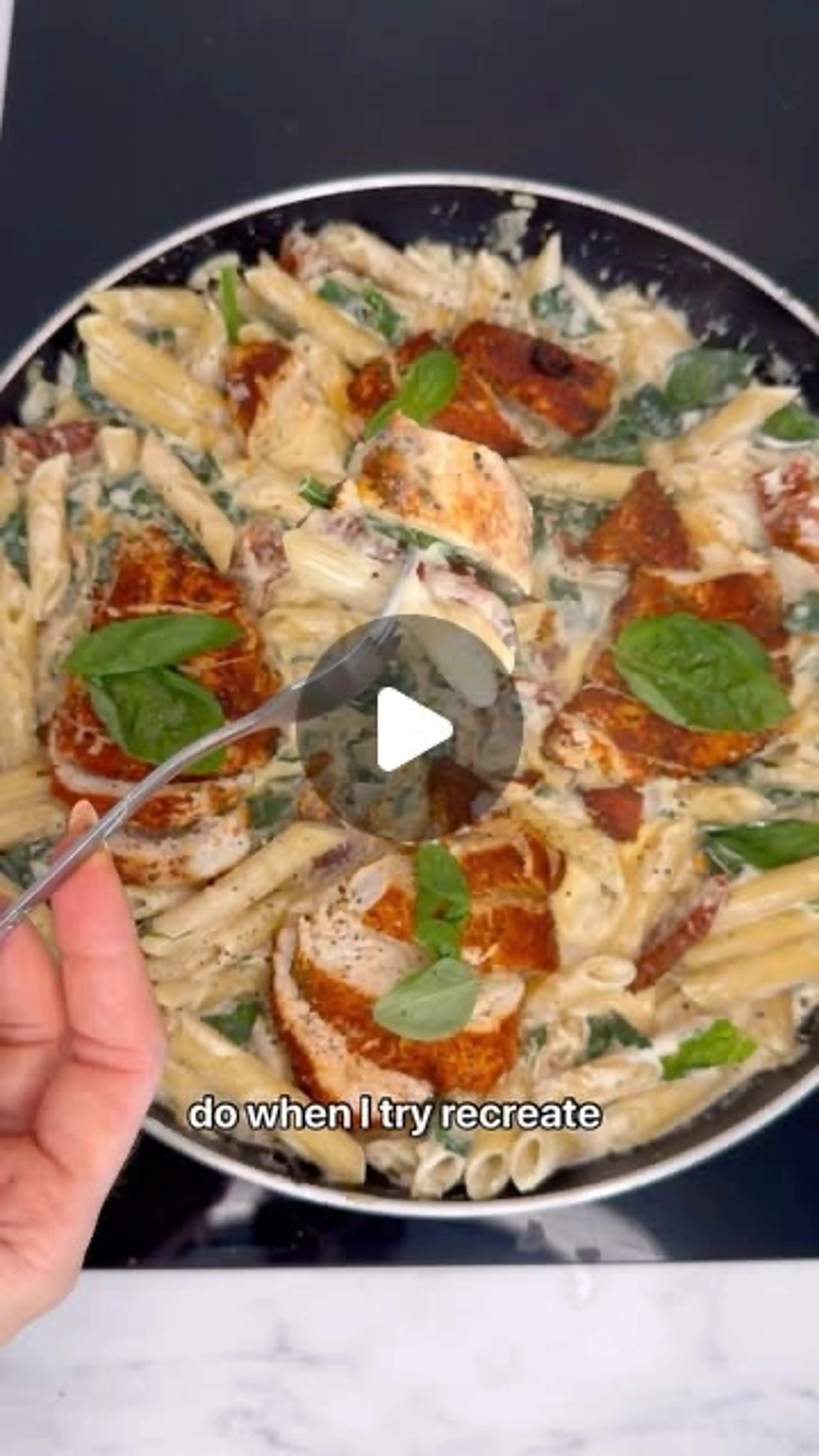 Tuscan Chicken Pasta