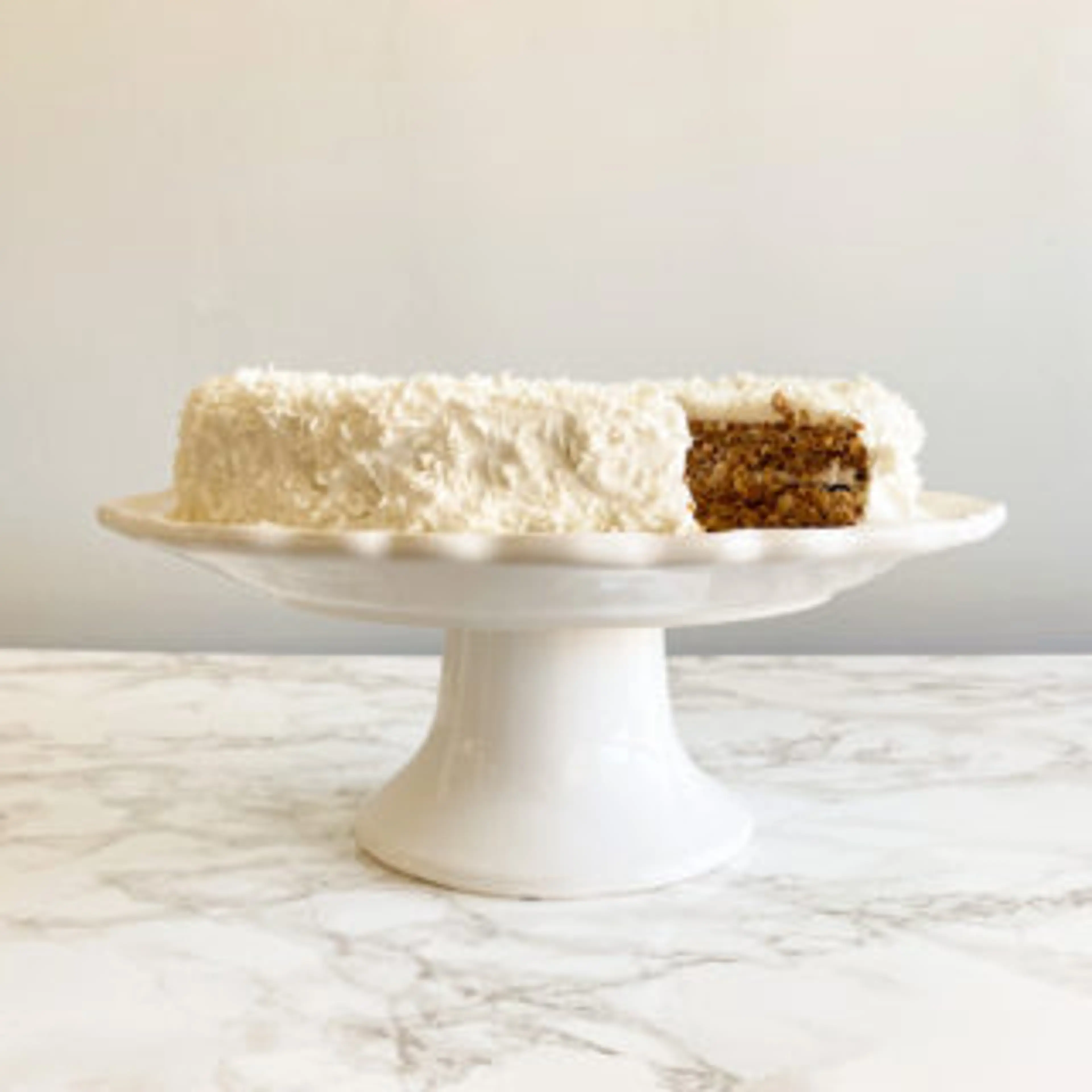 Vegan Coconut Cream Cake