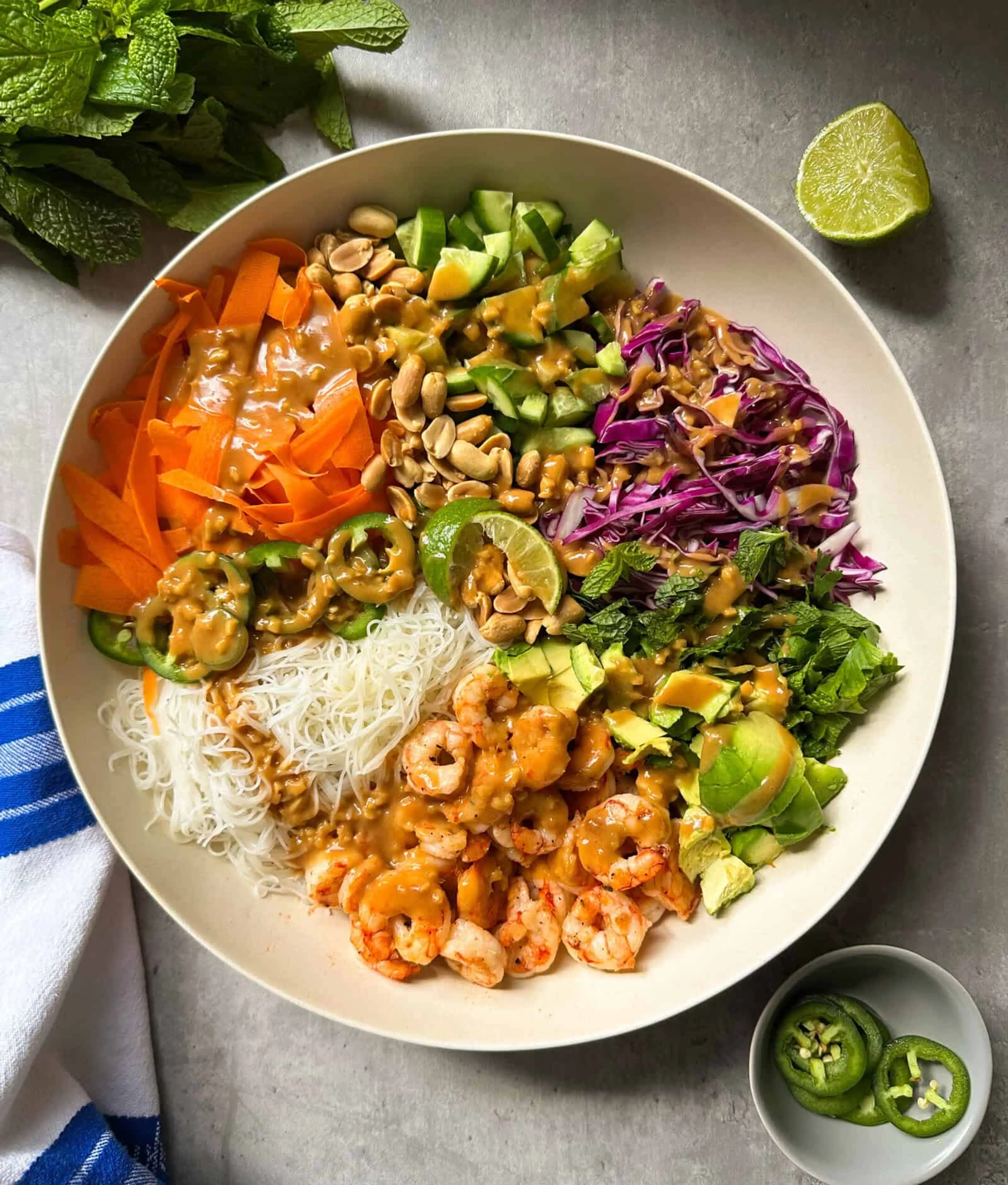 Spring Roll Salad