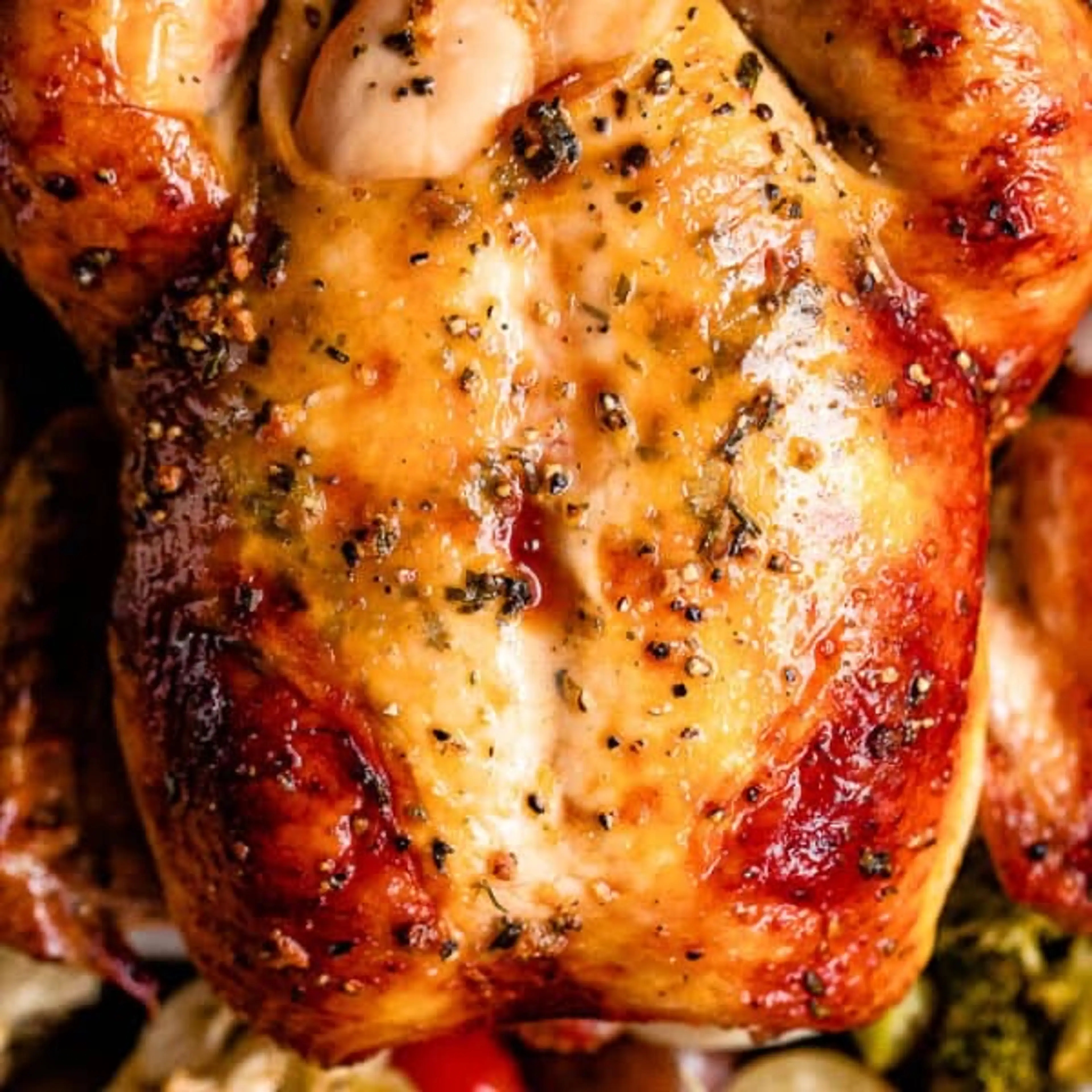 Maple Butter Roast Chicken