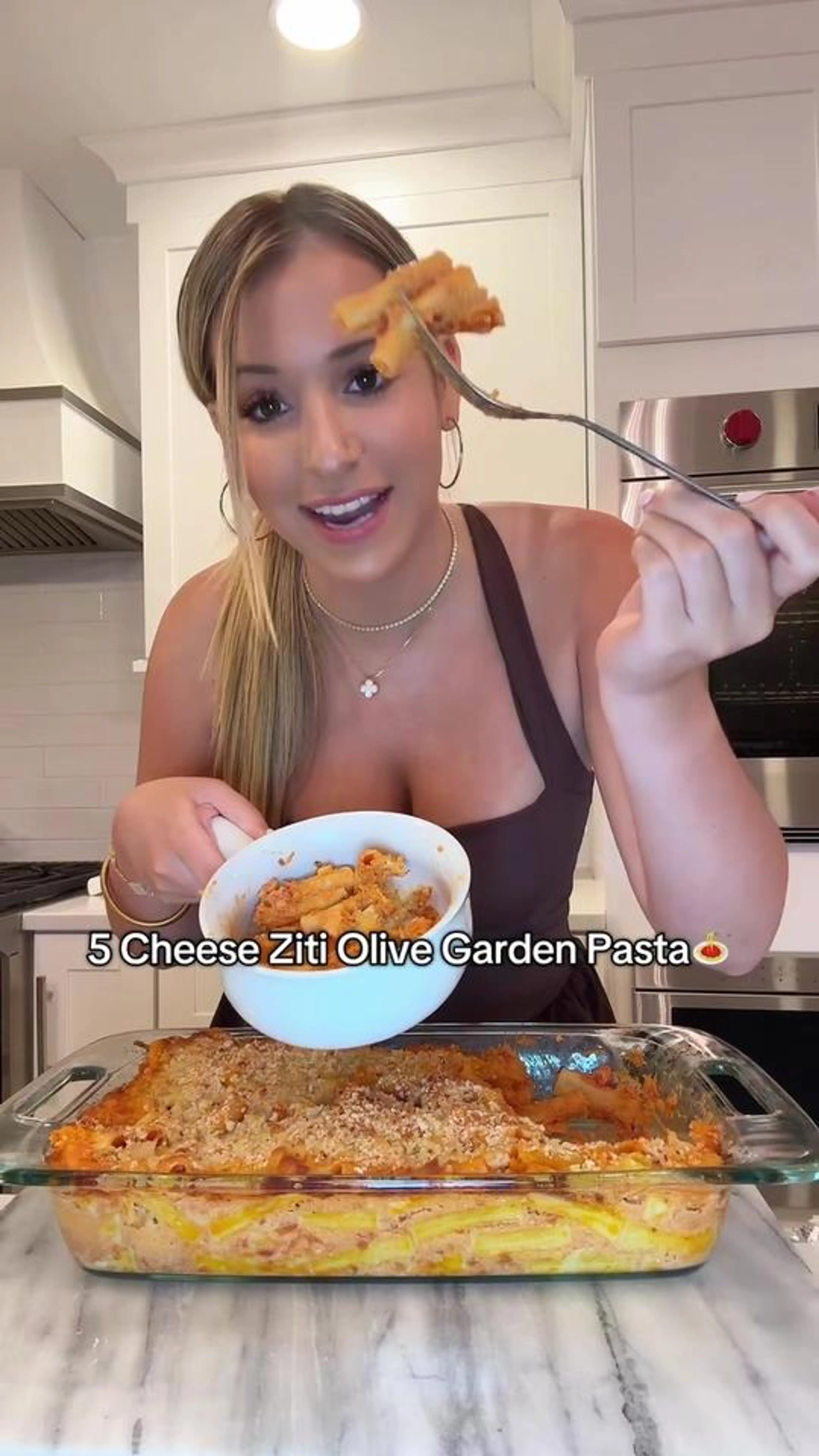 Dump and Bake Olive Garden 5 Cheese Ziti Recipe
