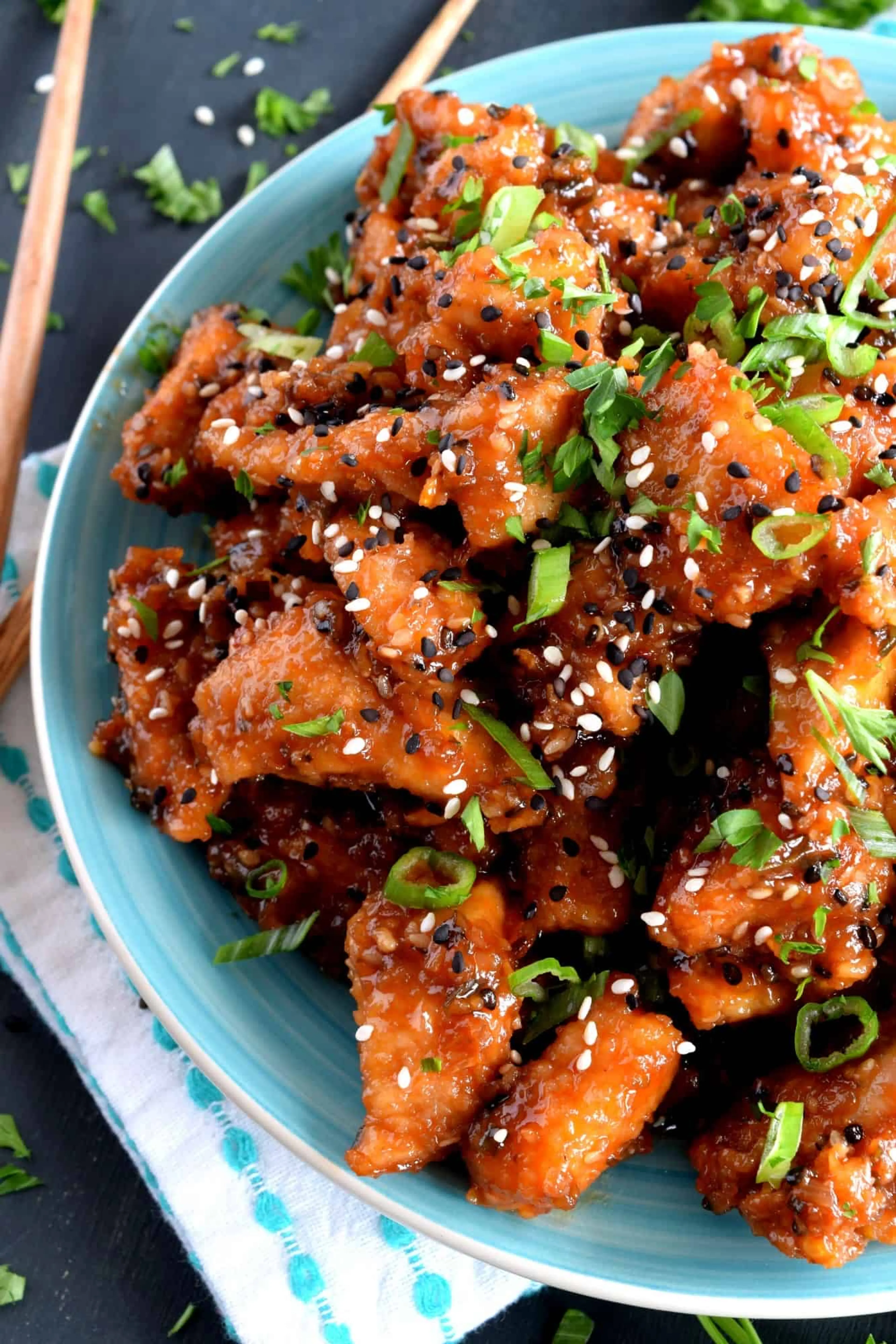 Sweet and Spicy Sesame Chicken