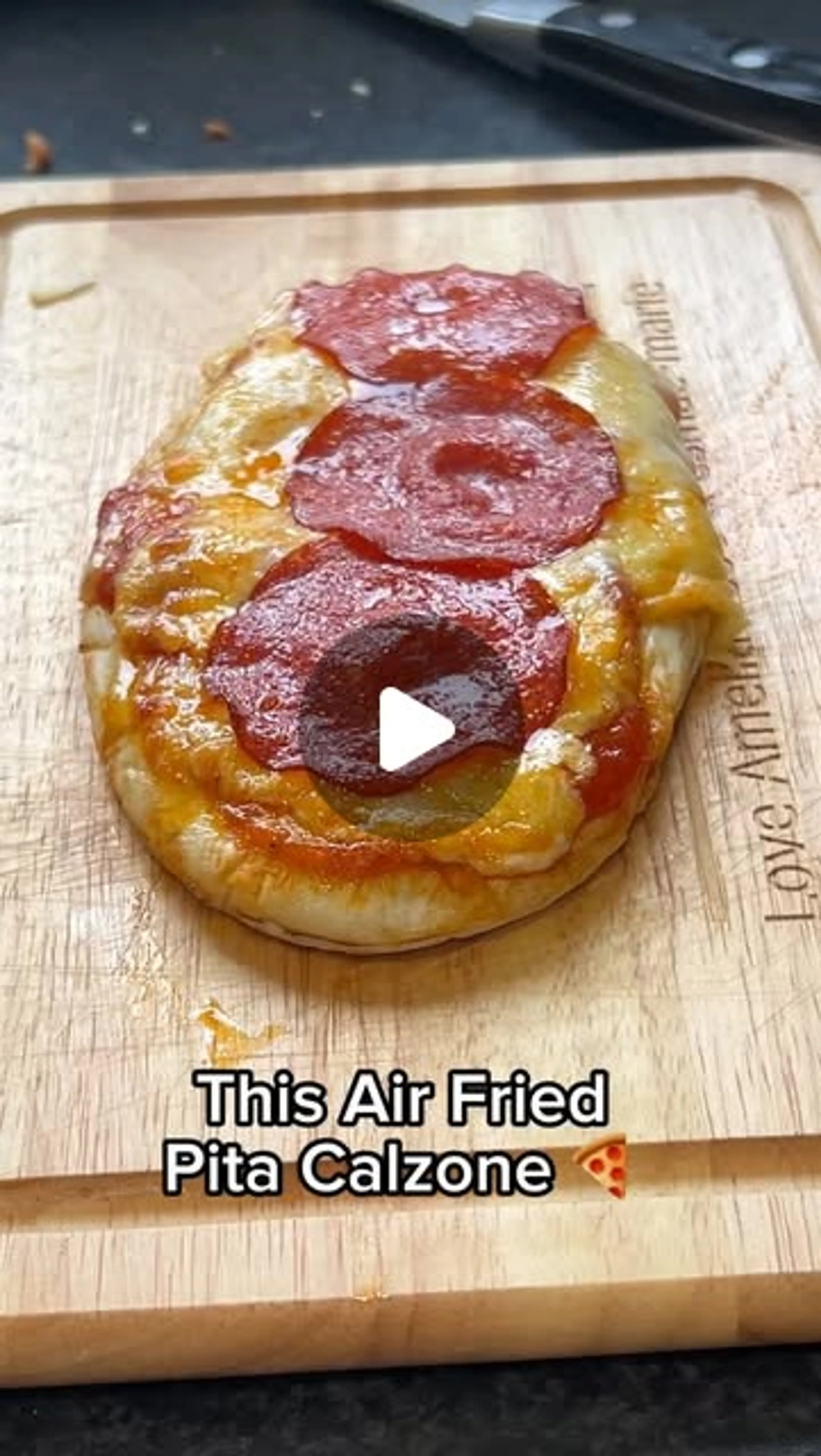 Pita pizza