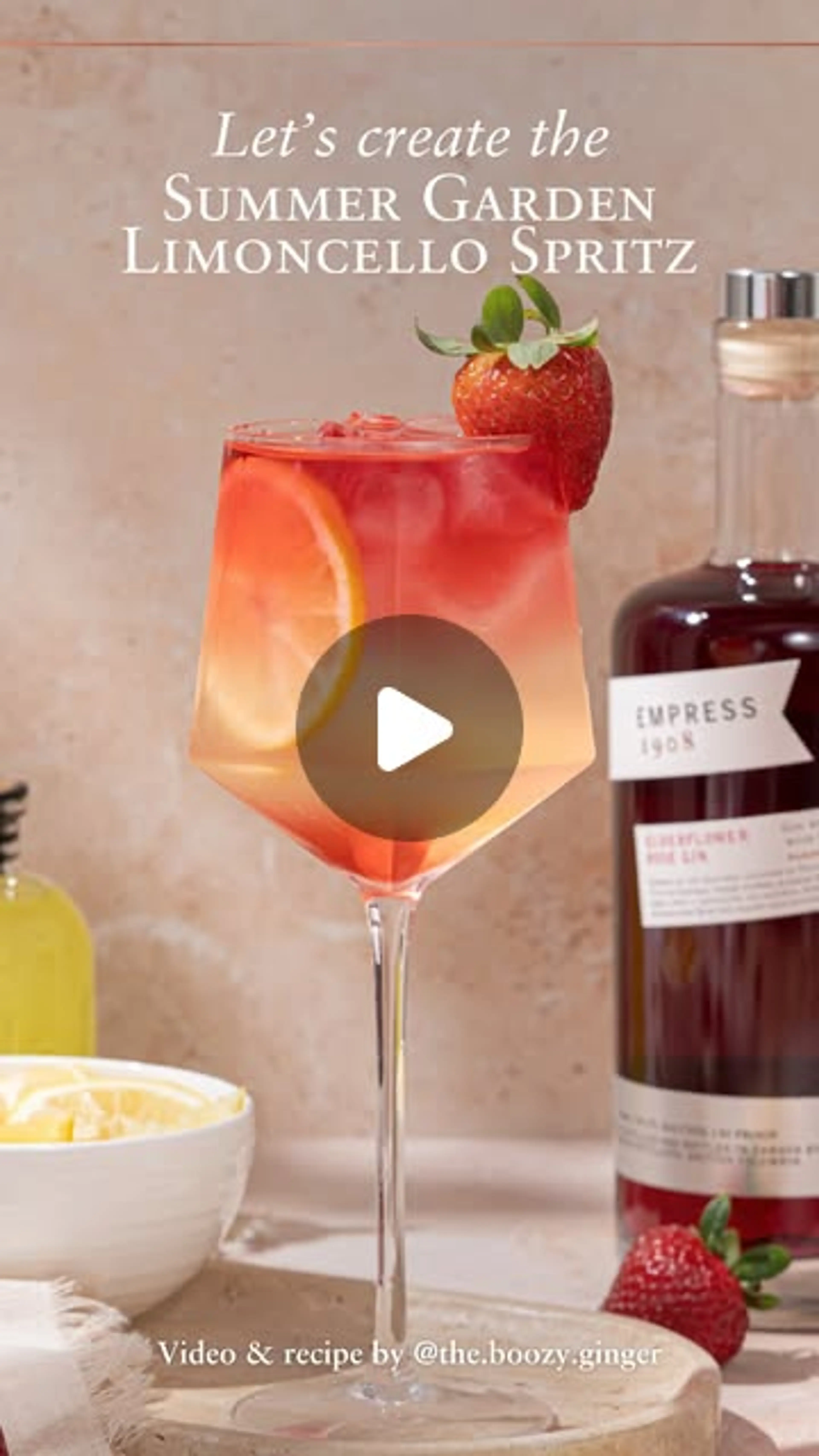 Summer Garden Limoncello Spritz