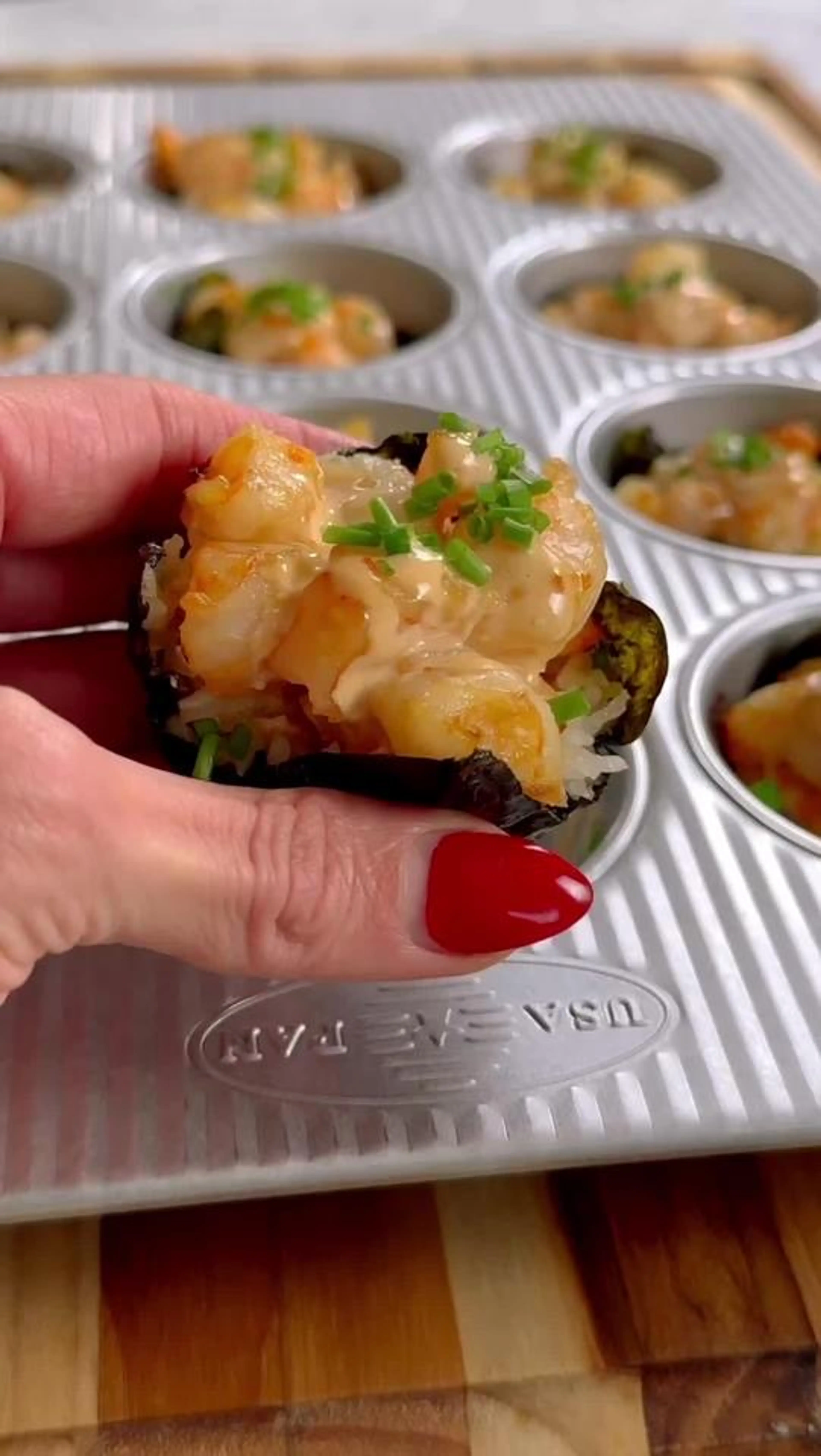 Baked Shrimp Cups