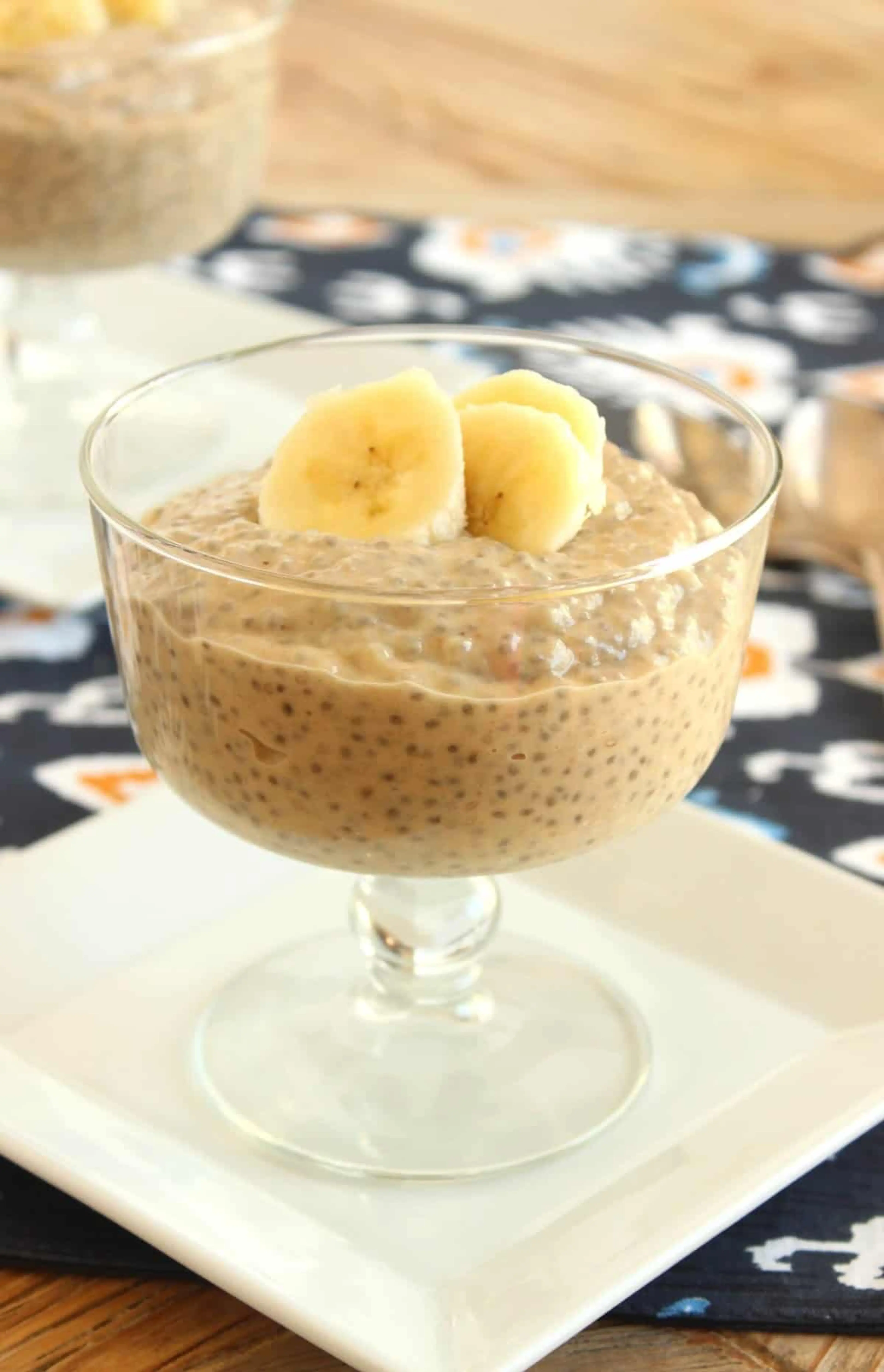 Banana Peanut Butter Chia Seed Pudding Recipe