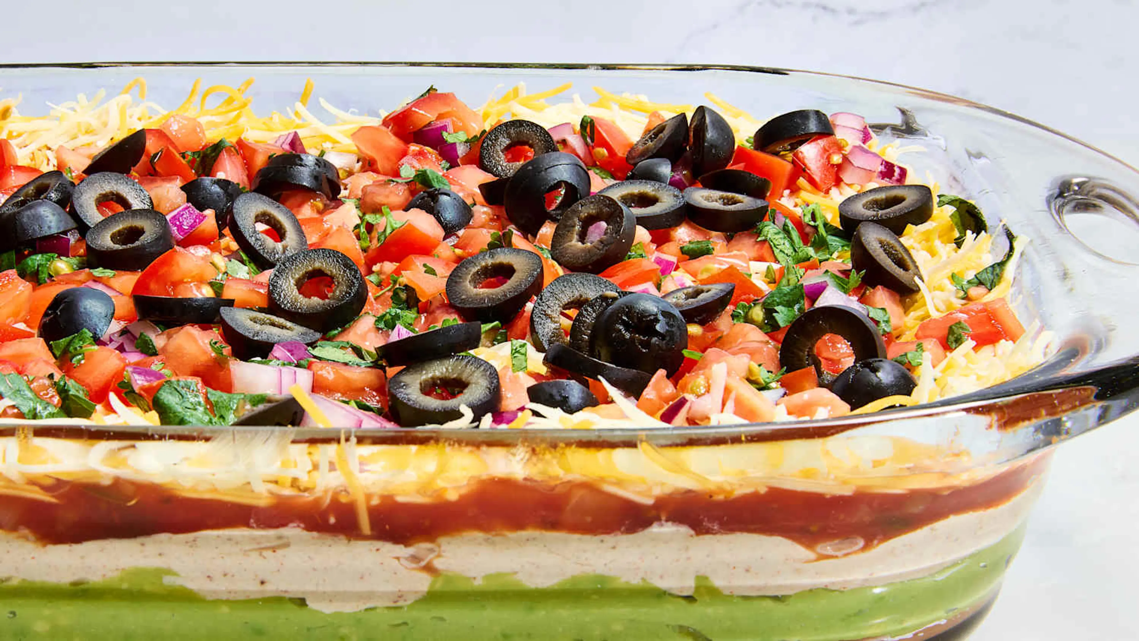 Easy 7-Layer Dip
