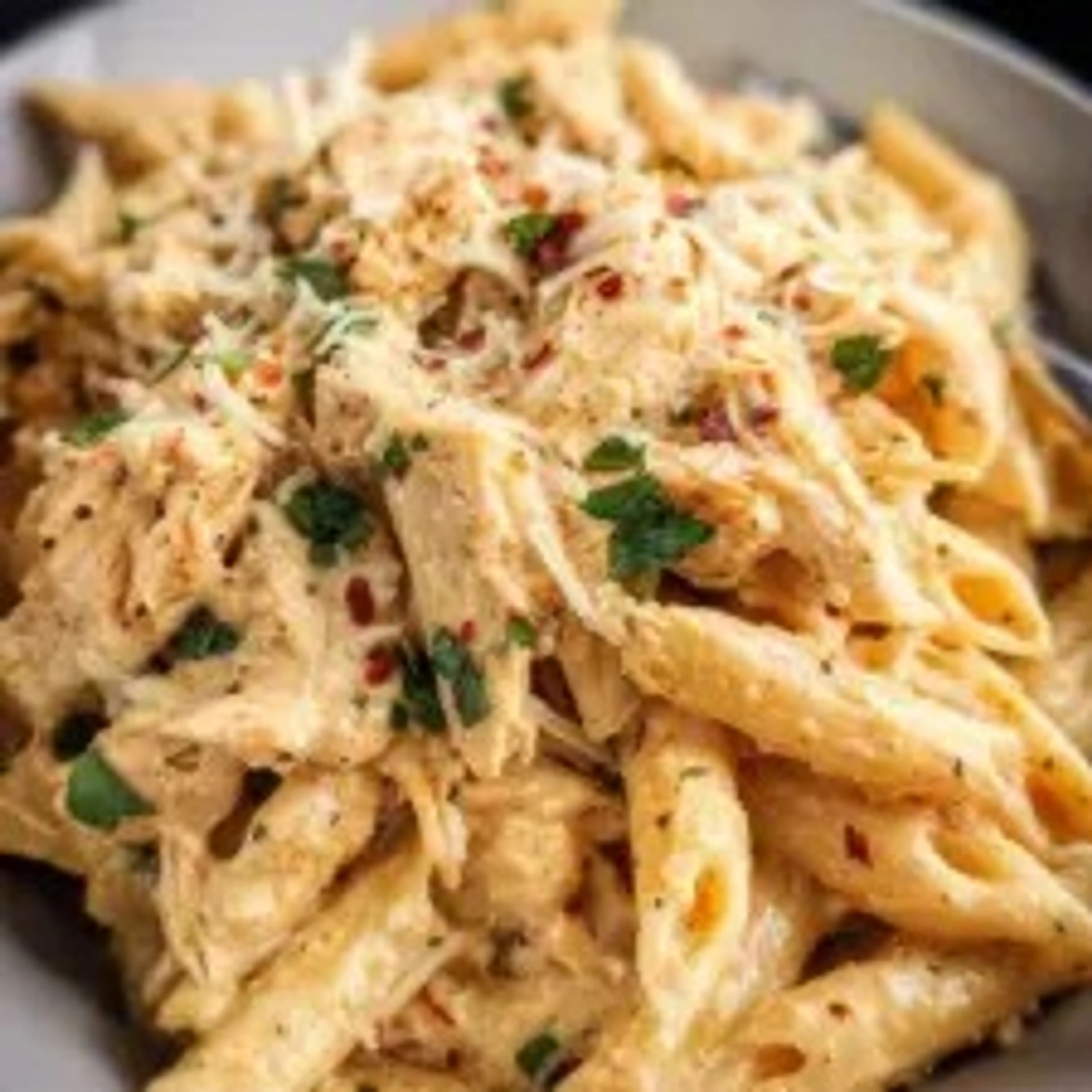 Crock Pot Creamy Cajun Chicken Pasta