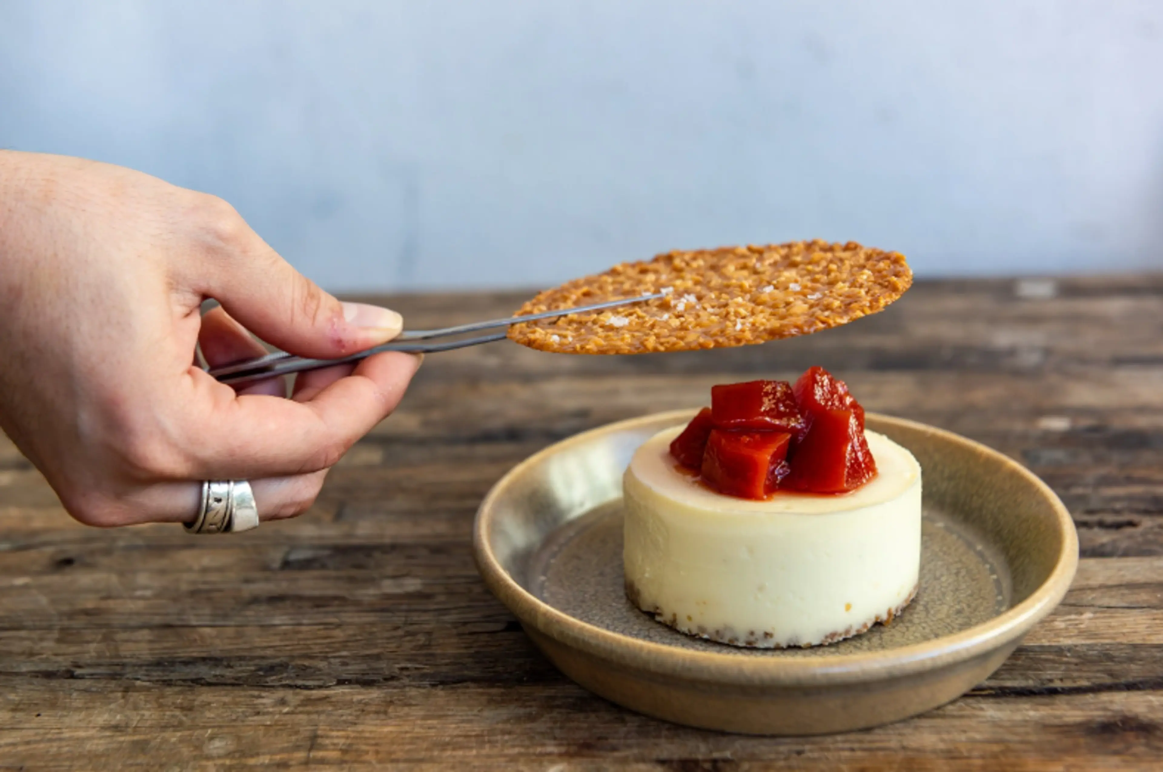 Goat Cheese Cheesecake