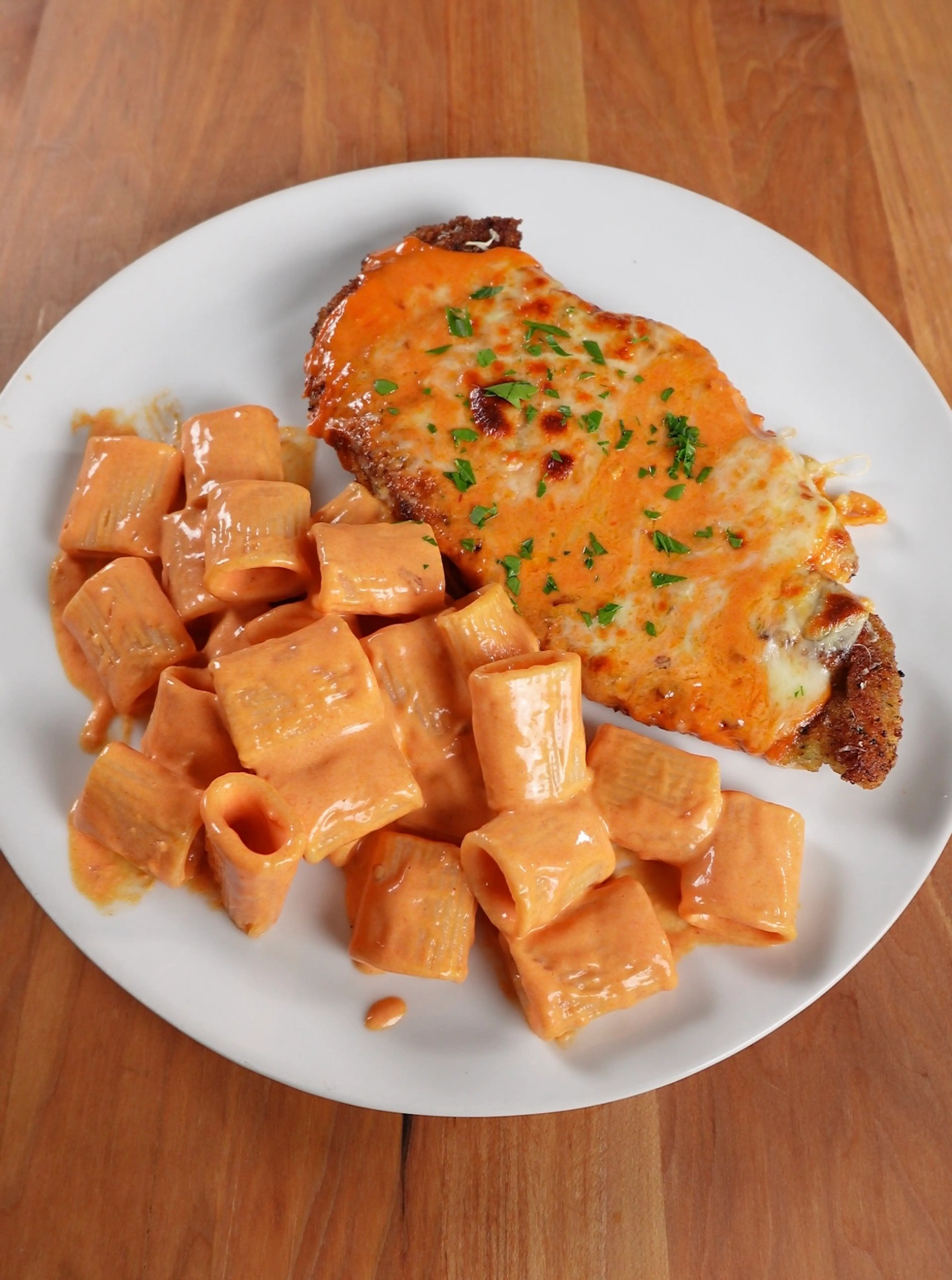 Chicken Parm with Vodka Sauce