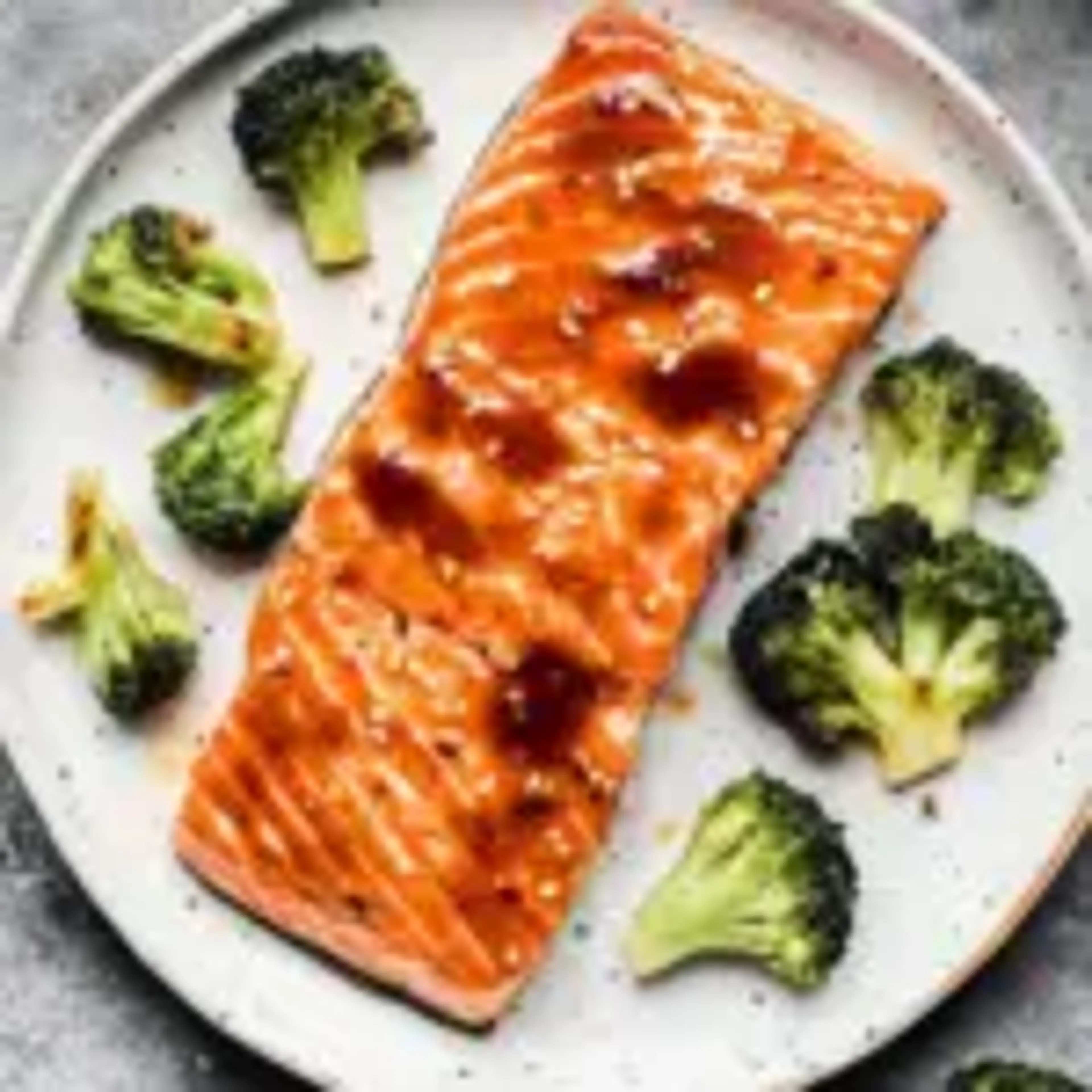 Bourbon Glazed Salmon