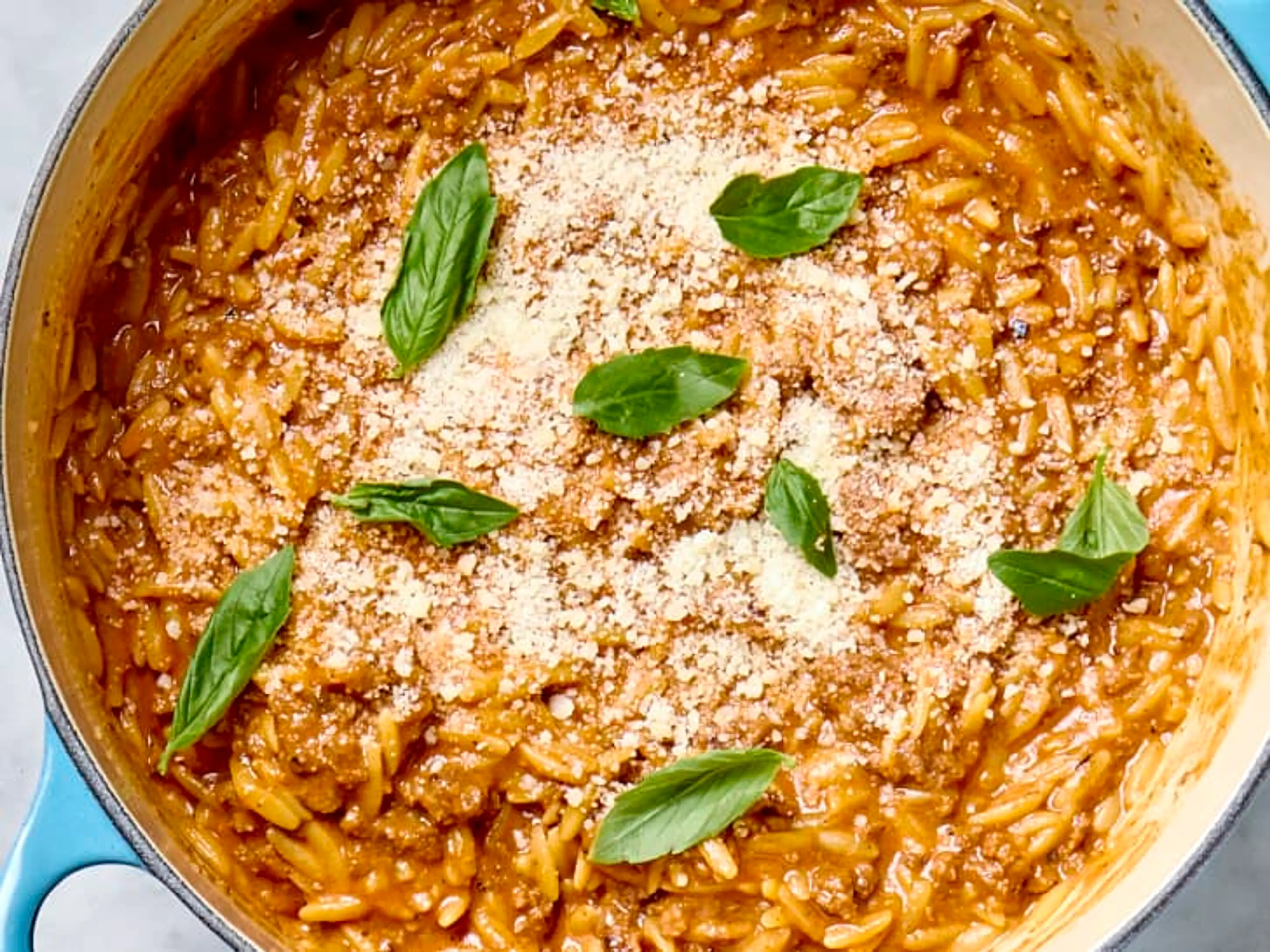 Creamy One-Pot Beef Orzo Recipe